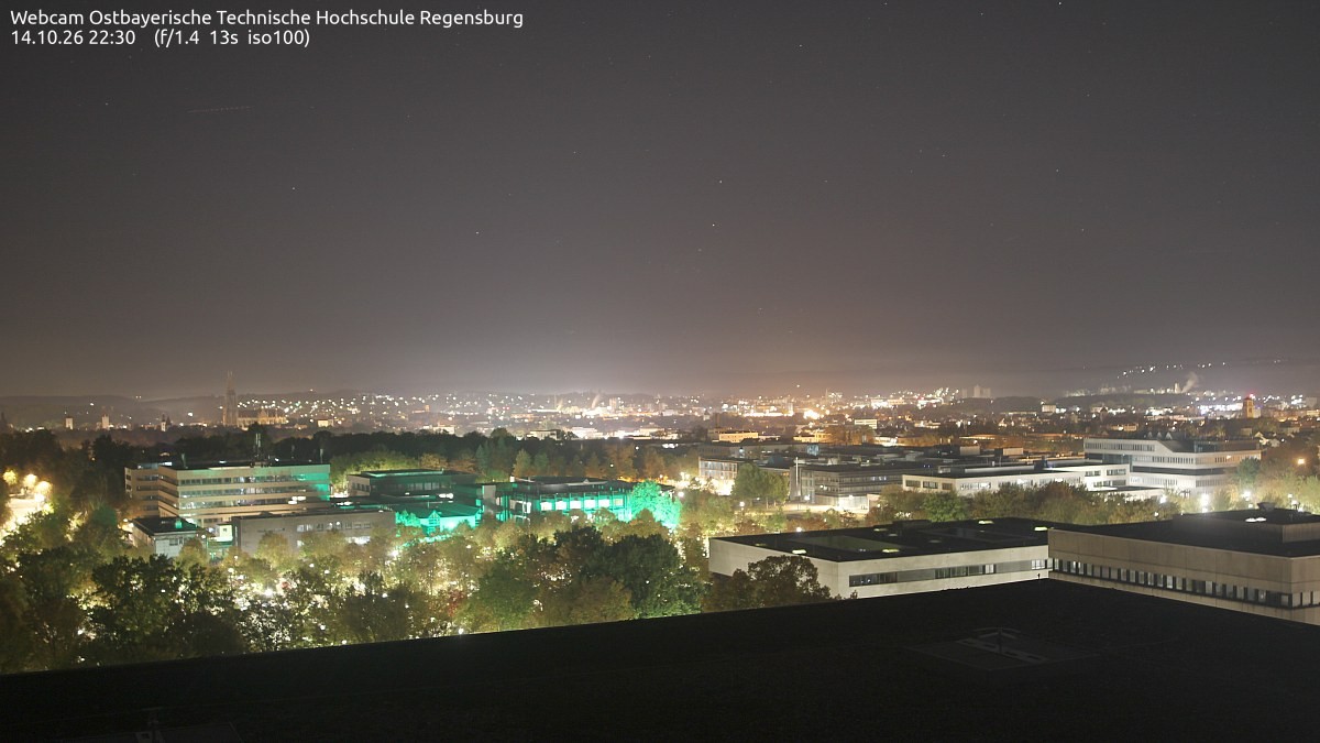 Archiv Foto Webcam Regensburg: Technische Hochschule