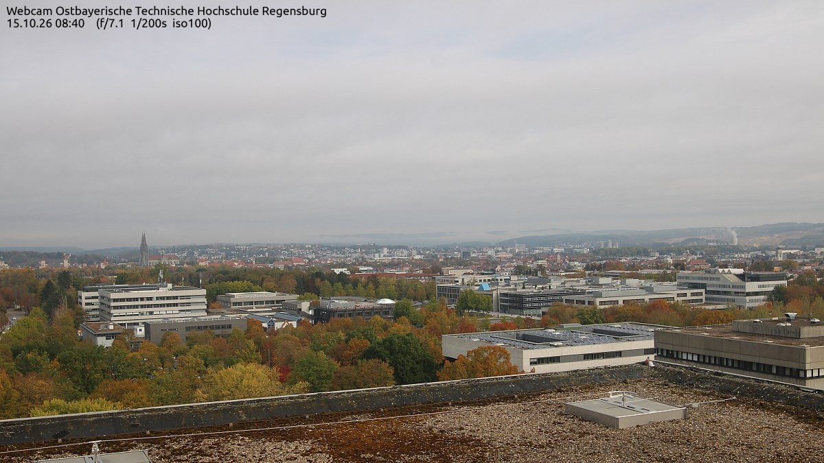 Archiv Foto Webcam Regensburg: Technische Hochschule