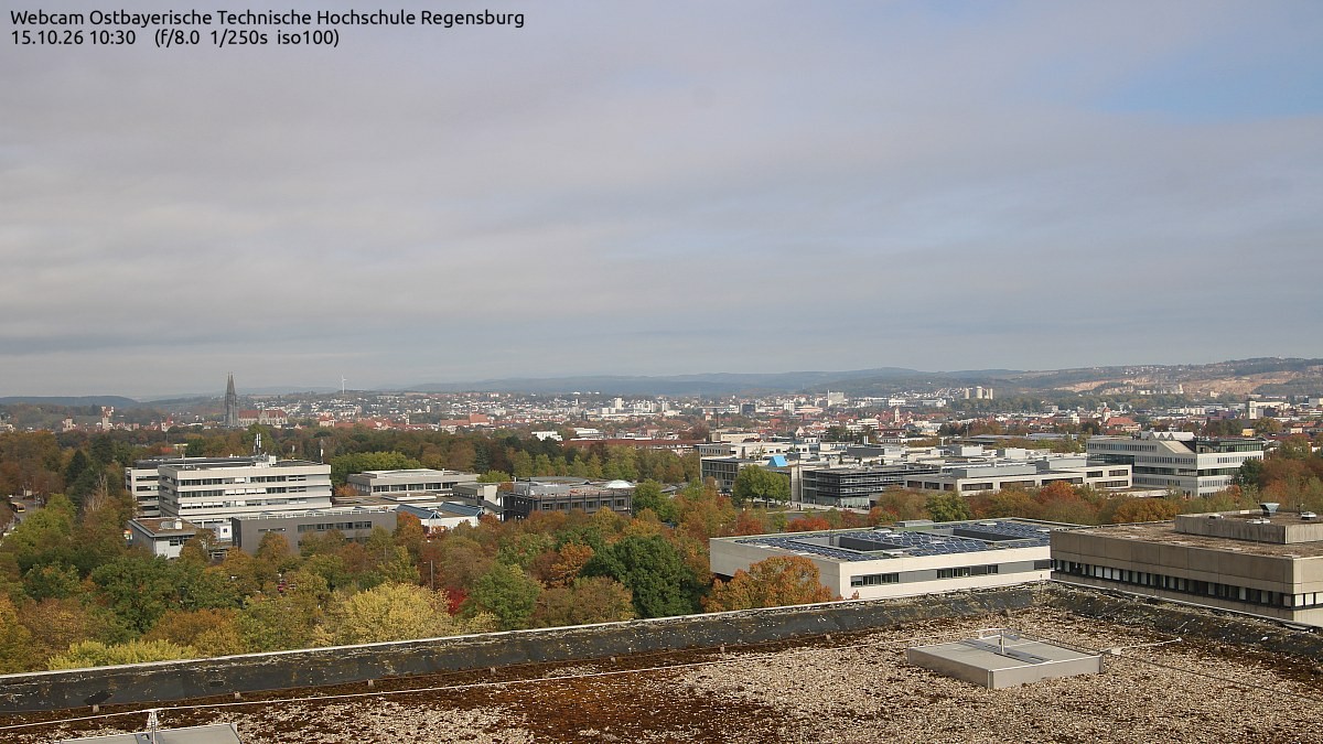 Archiv Foto Webcam Regensburg: Technische Hochschule