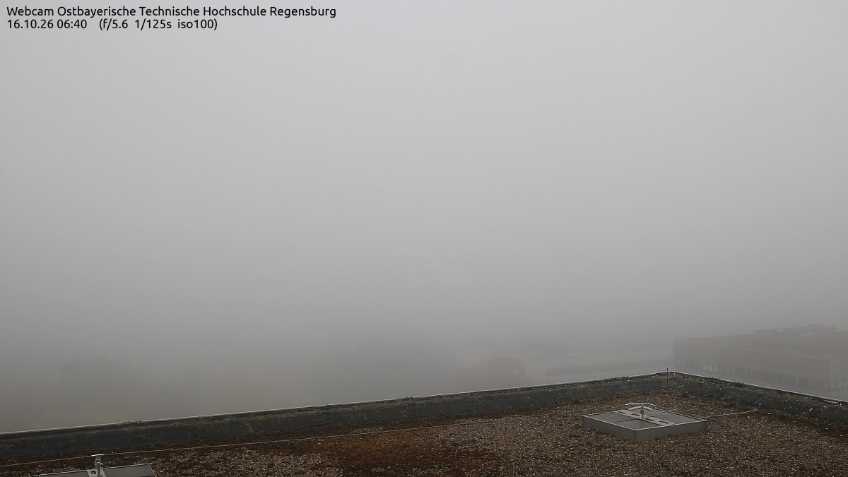 Archiv Foto Webcam Regensburg: Technische Hochschule