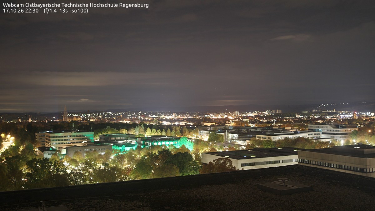 Archiv Foto Webcam Regensburg: Technische Hochschule