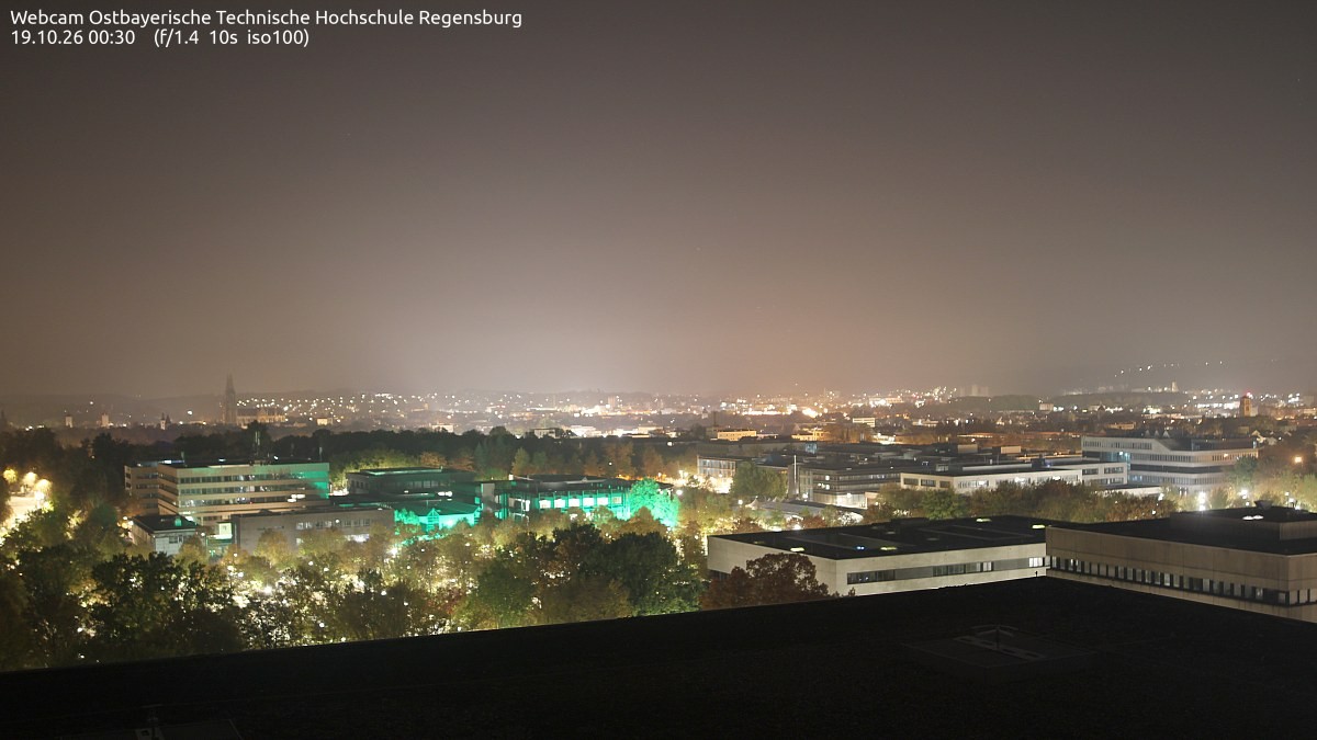 Archiv Foto Webcam Regensburg: Technische Hochschule
