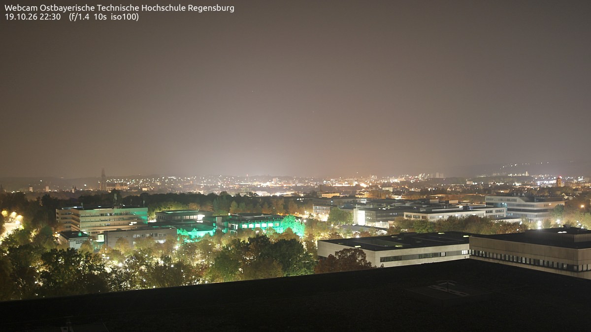 Archiv Foto Webcam Regensburg: Technische Hochschule