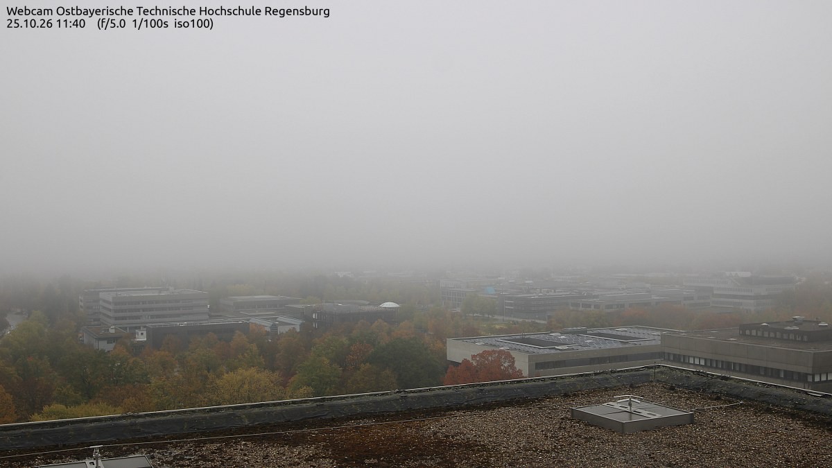 Archiv Foto Webcam Regensburg: Technische Hochschule