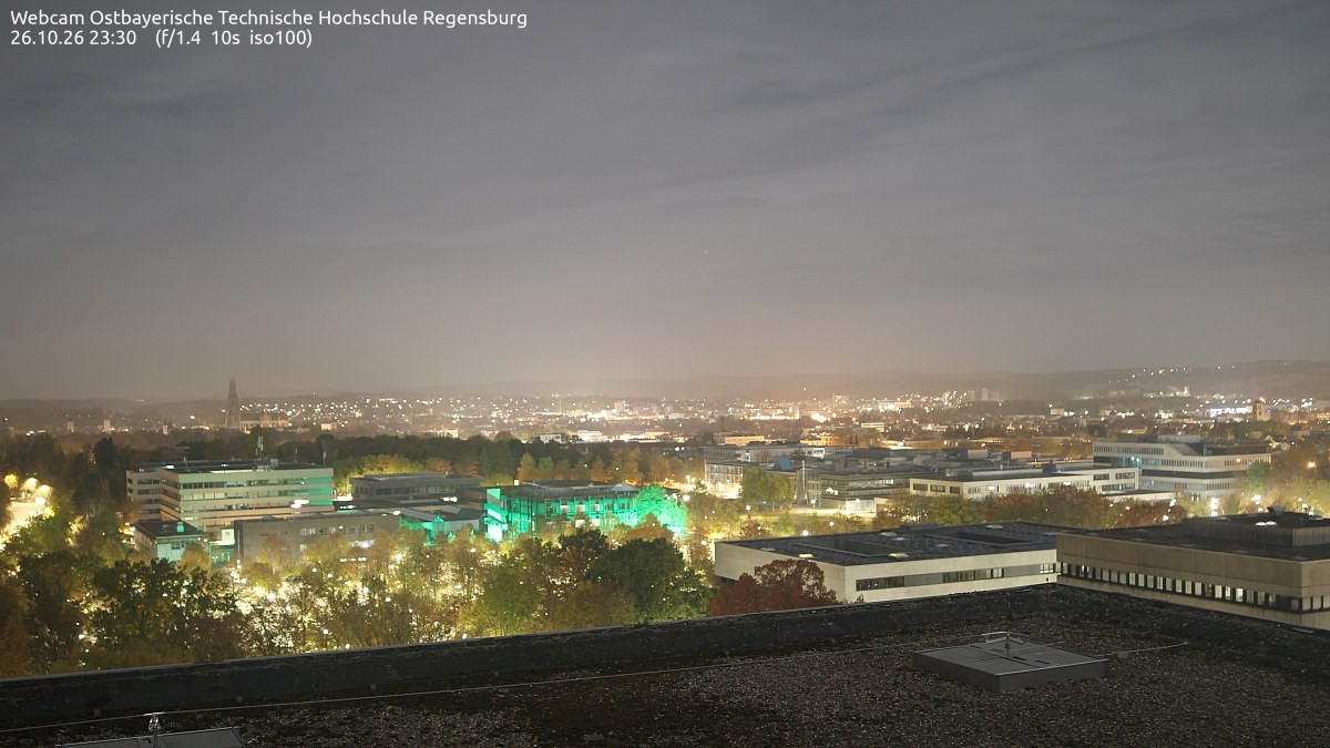 Archiv Foto Webcam Regensburg: Technische Hochschule