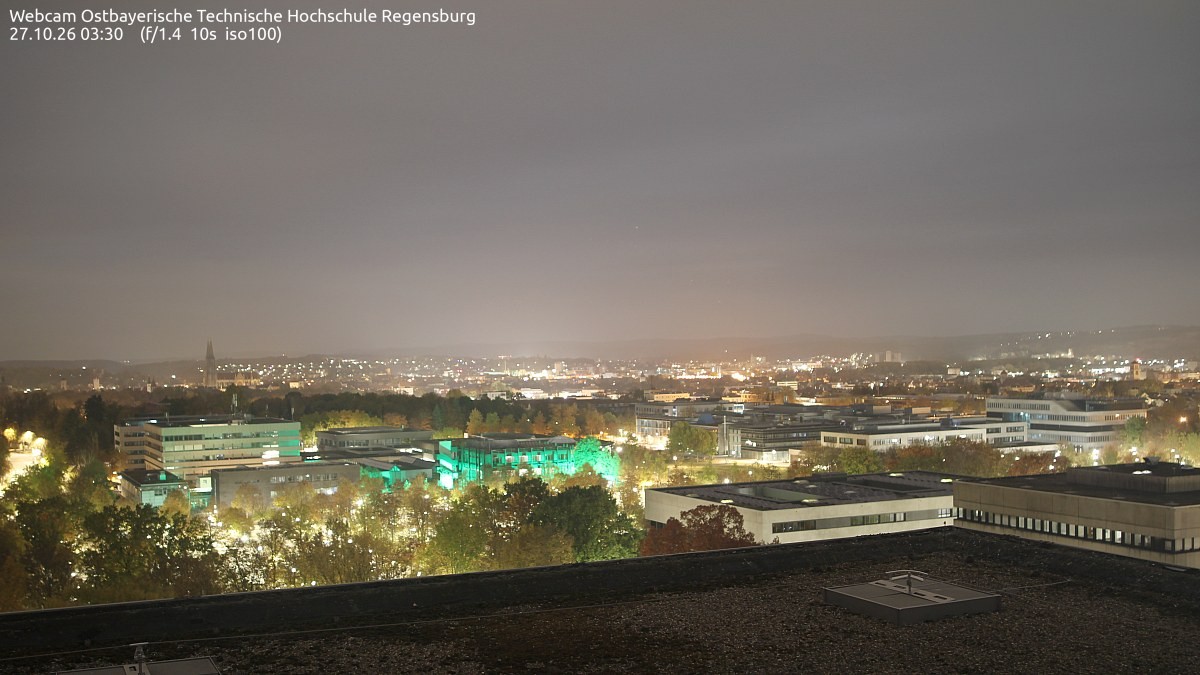 Archiv Foto Webcam Regensburg: Technische Hochschule
