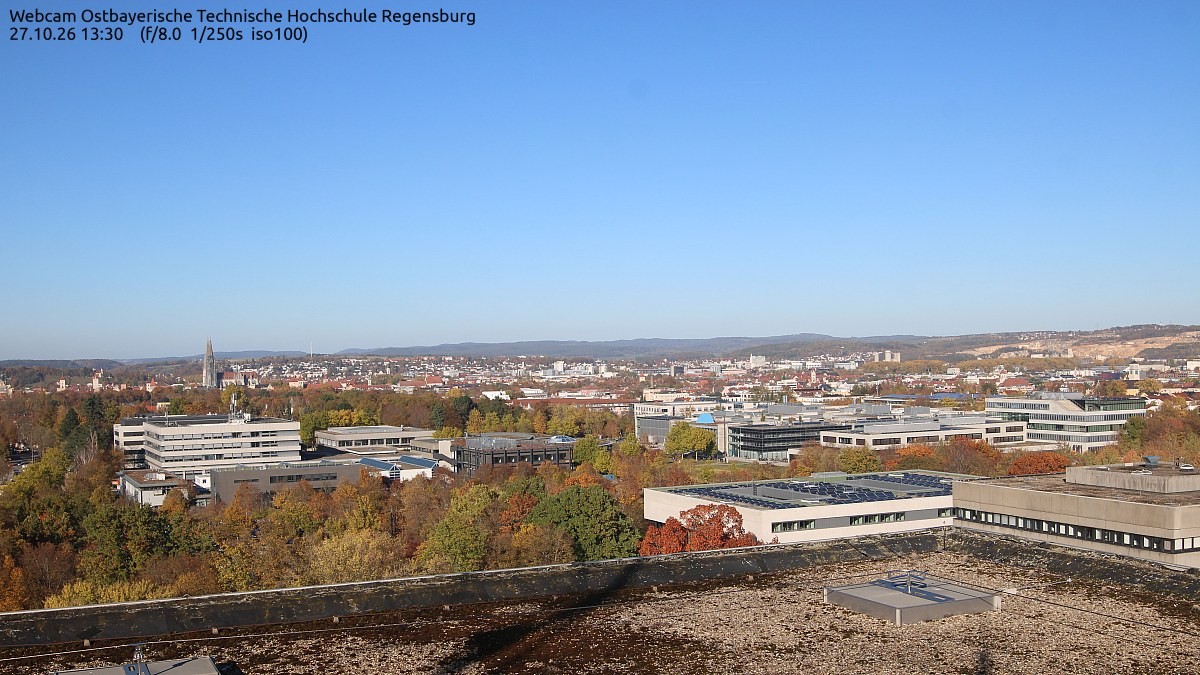 Archiv Foto Webcam Regensburg: Technische Hochschule