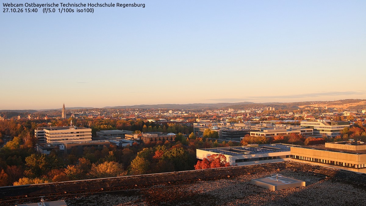 Archiv Foto Webcam Regensburg: Technische Hochschule