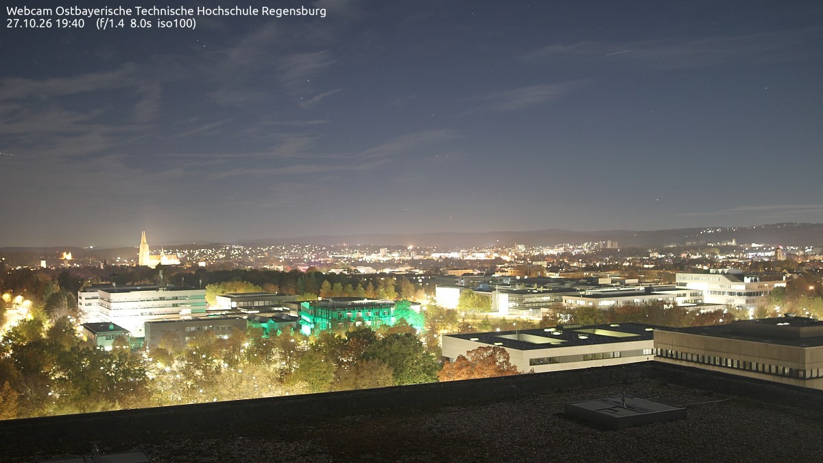 Archiv Foto Webcam Regensburg: Technische Hochschule