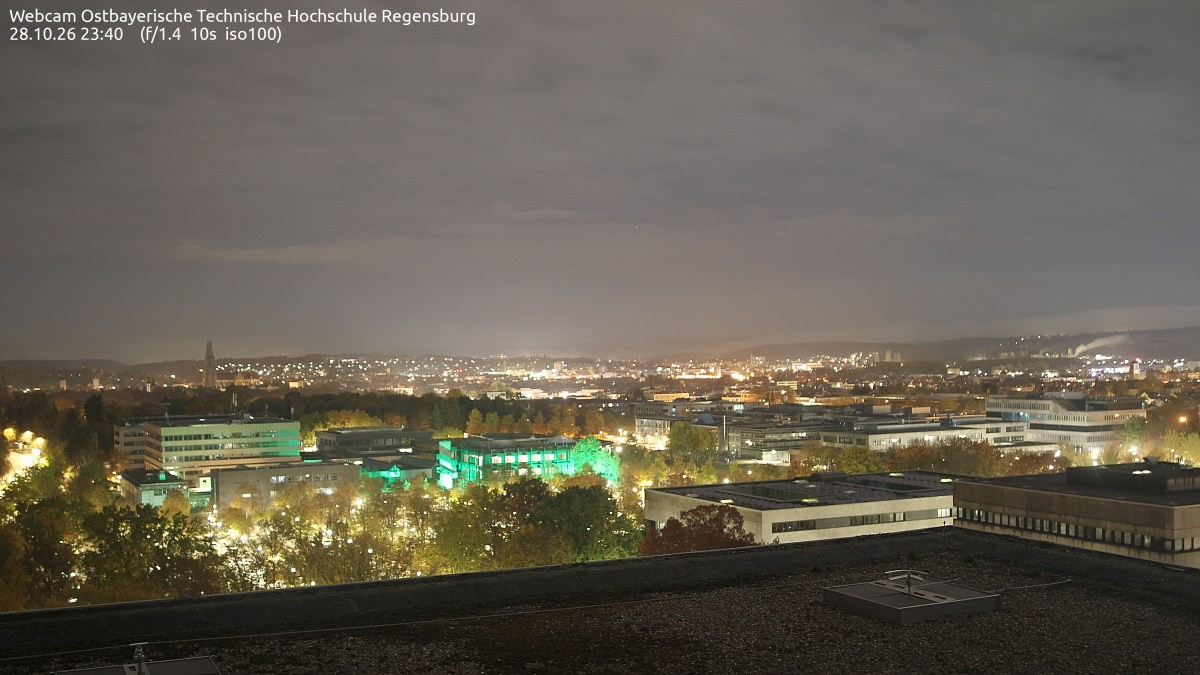 Archiv Foto Webcam Regensburg: Technische Hochschule