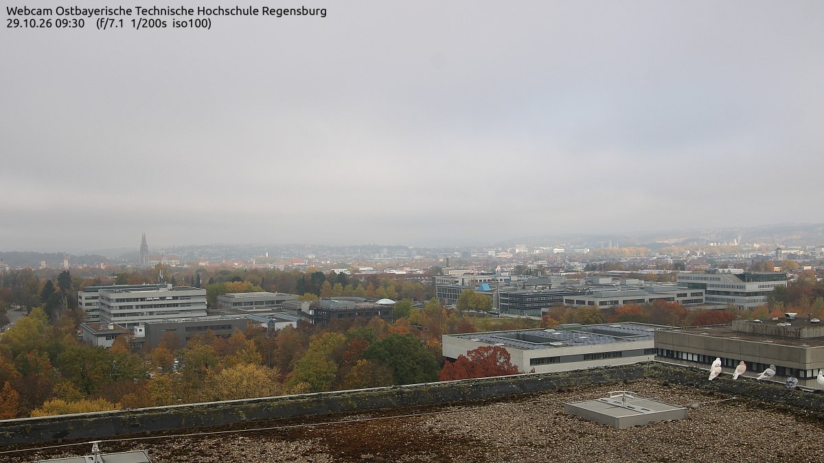 Archiv Foto Webcam Regensburg: Technische Hochschule