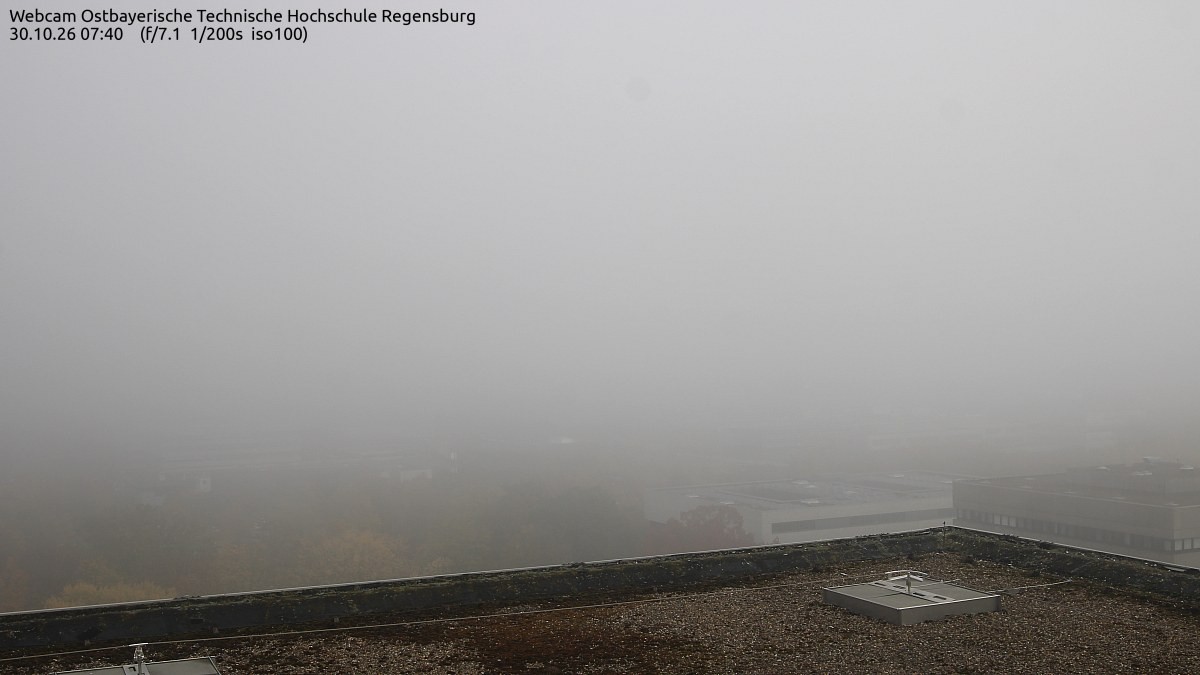 Archiv Foto Webcam Regensburg: Technische Hochschule