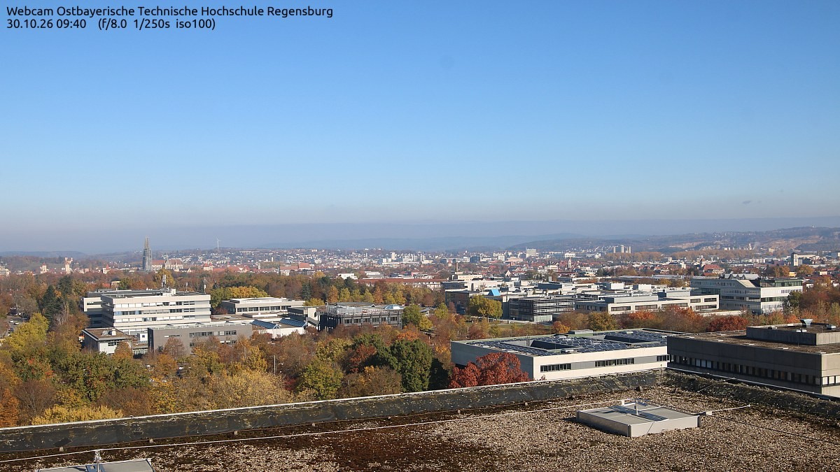 Archiv Foto Webcam Regensburg: Technische Hochschule