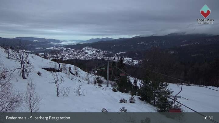 Archiv Foto Webcam Bodenmais: Sessellift Silberberg