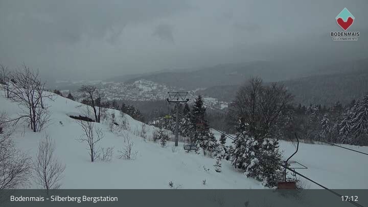 Archiv Foto Webcam Bodenmais: Sessellift Silberberg
