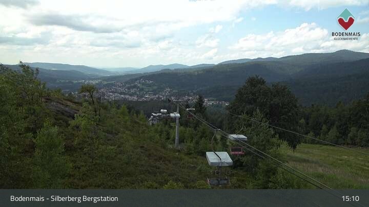 Archiv Foto Webcam Bodenmais: Sessellift Silberberg