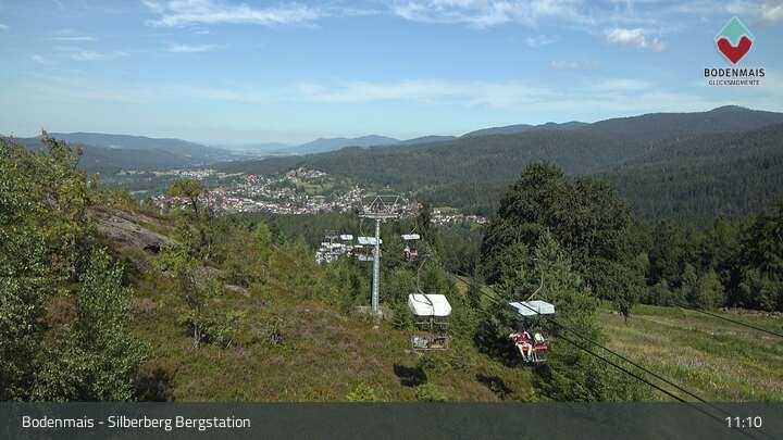 Archiv Foto Webcam Bodenmais: Sessellift Silberberg