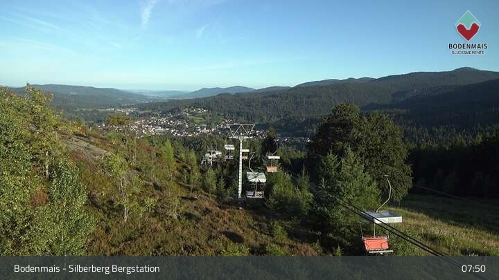 Archiv Foto Webcam Bodenmais: Sessellift Silberberg