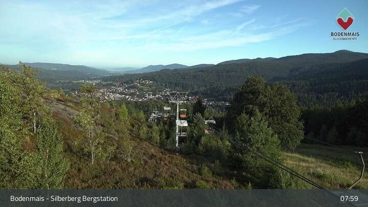 Archived image Webcam Bodenmais: Top Station Silberberg