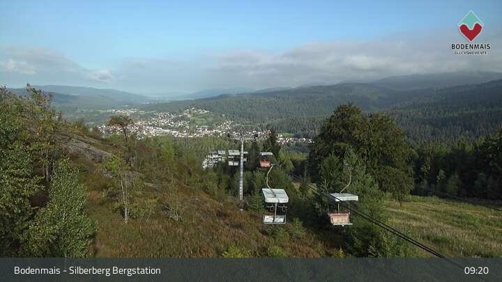 Archiv Foto Webcam Bodenmais: Sessellift Silberberg