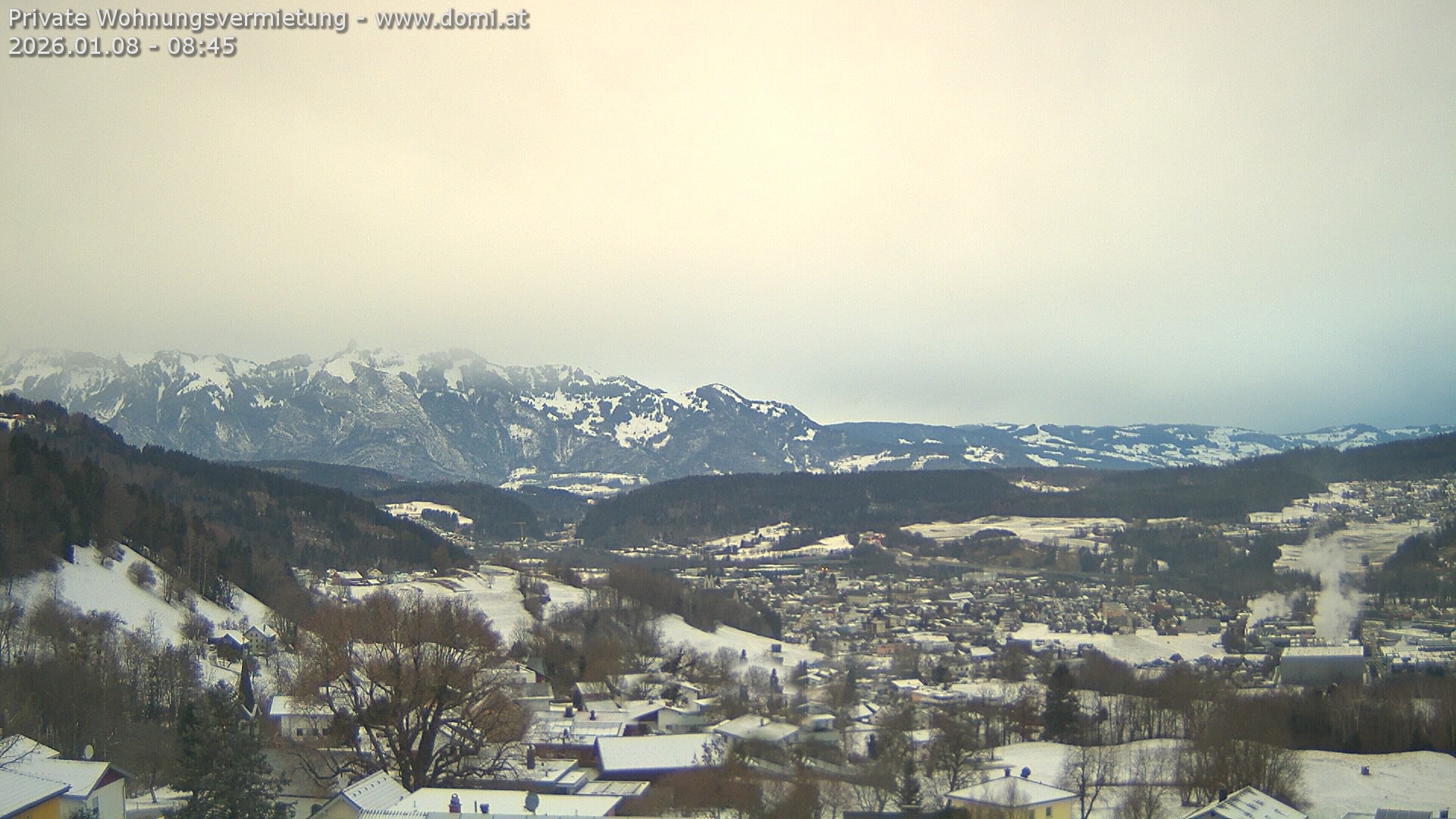 Archiv Foto Webcam Ausblick von Gampelün bei Frastanz