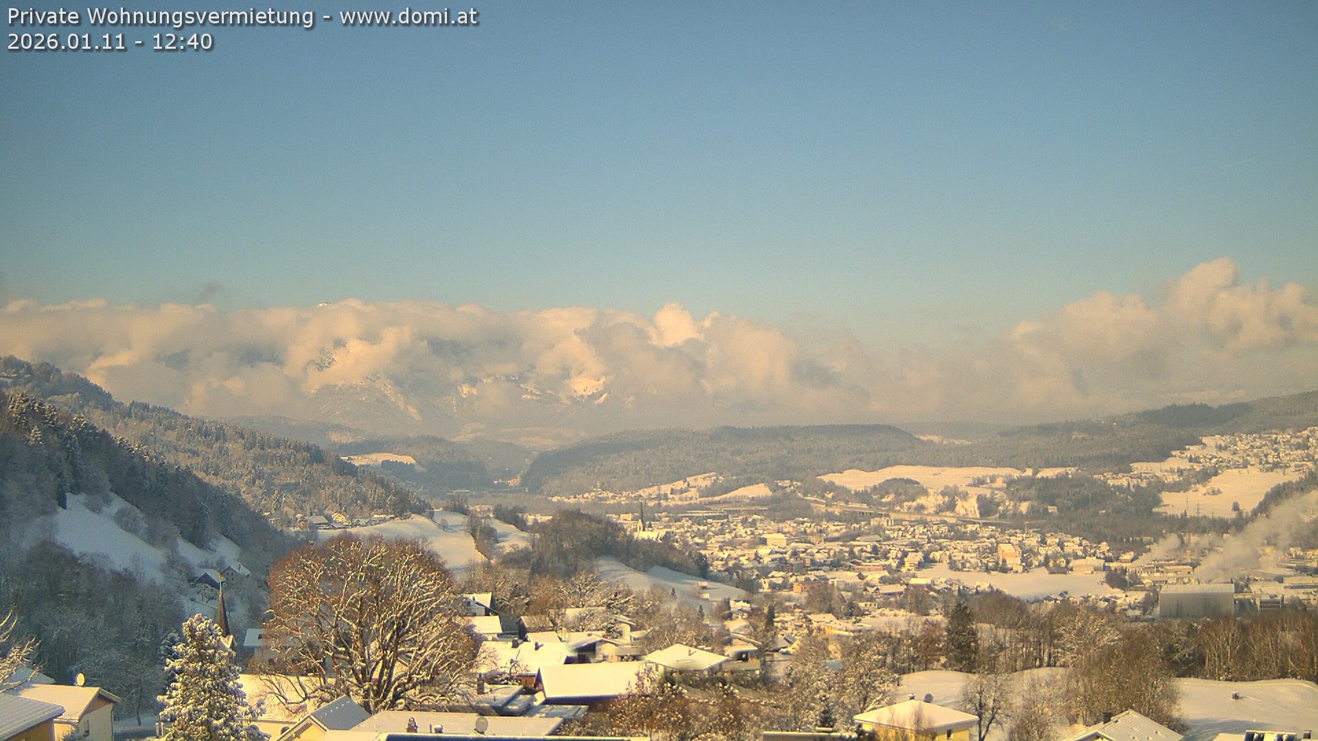Archiv Foto Webcam Ausblick von Gampelün bei Frastanz