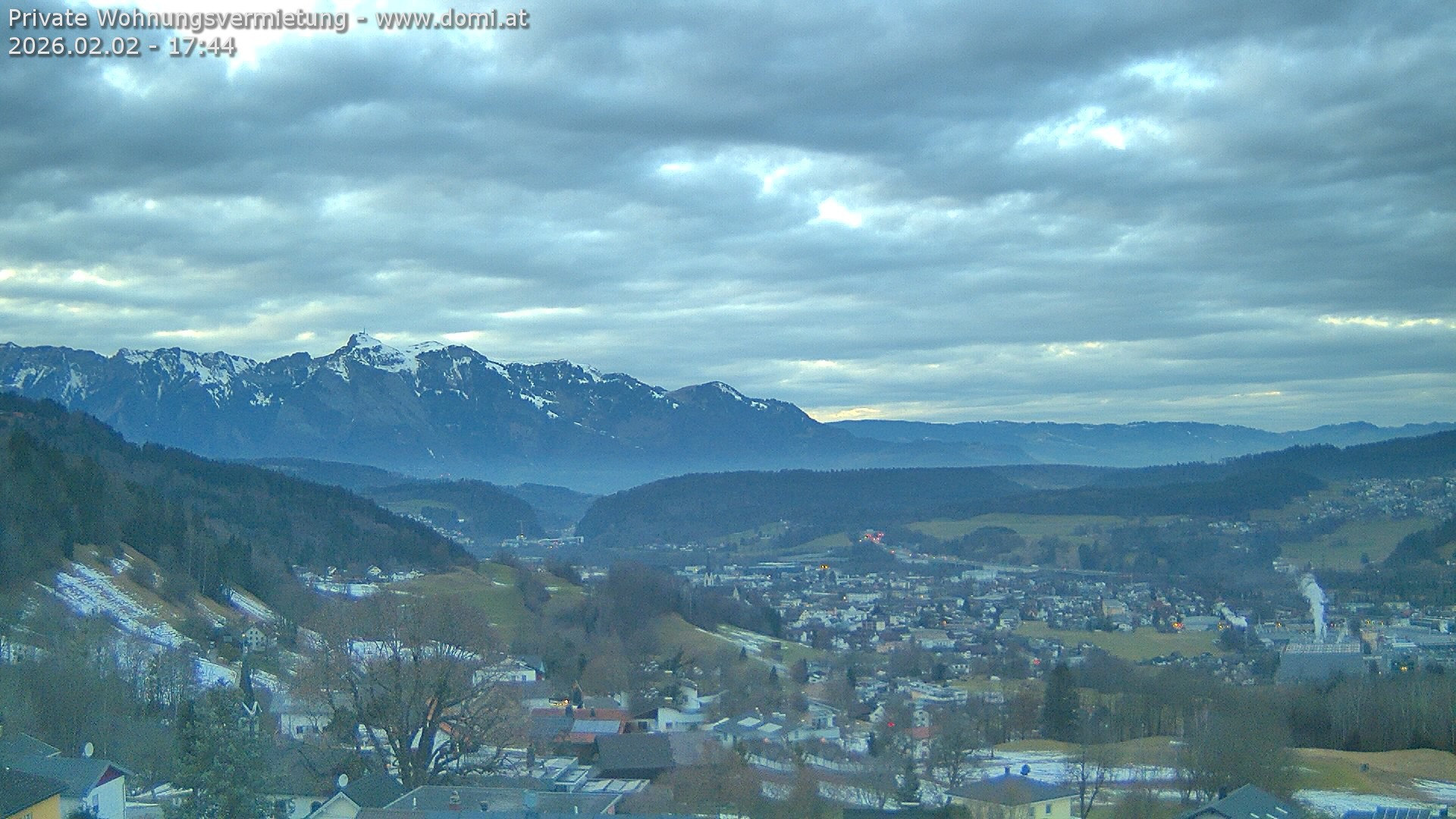 Archiv Foto Webcam Ausblick von Gampelün bei Frastanz