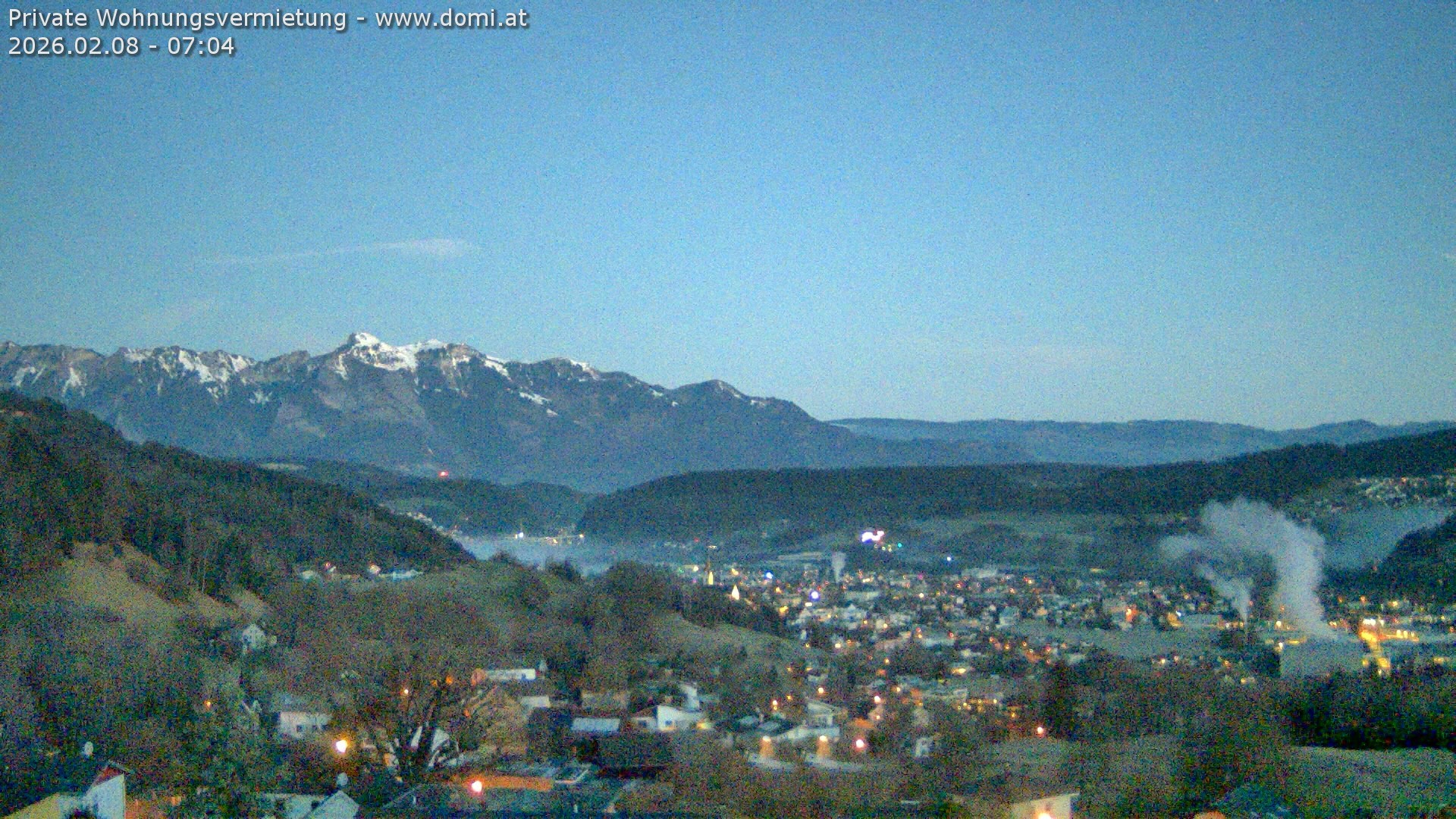 Archiv Foto Webcam Ausblick von Gampelün bei Frastanz