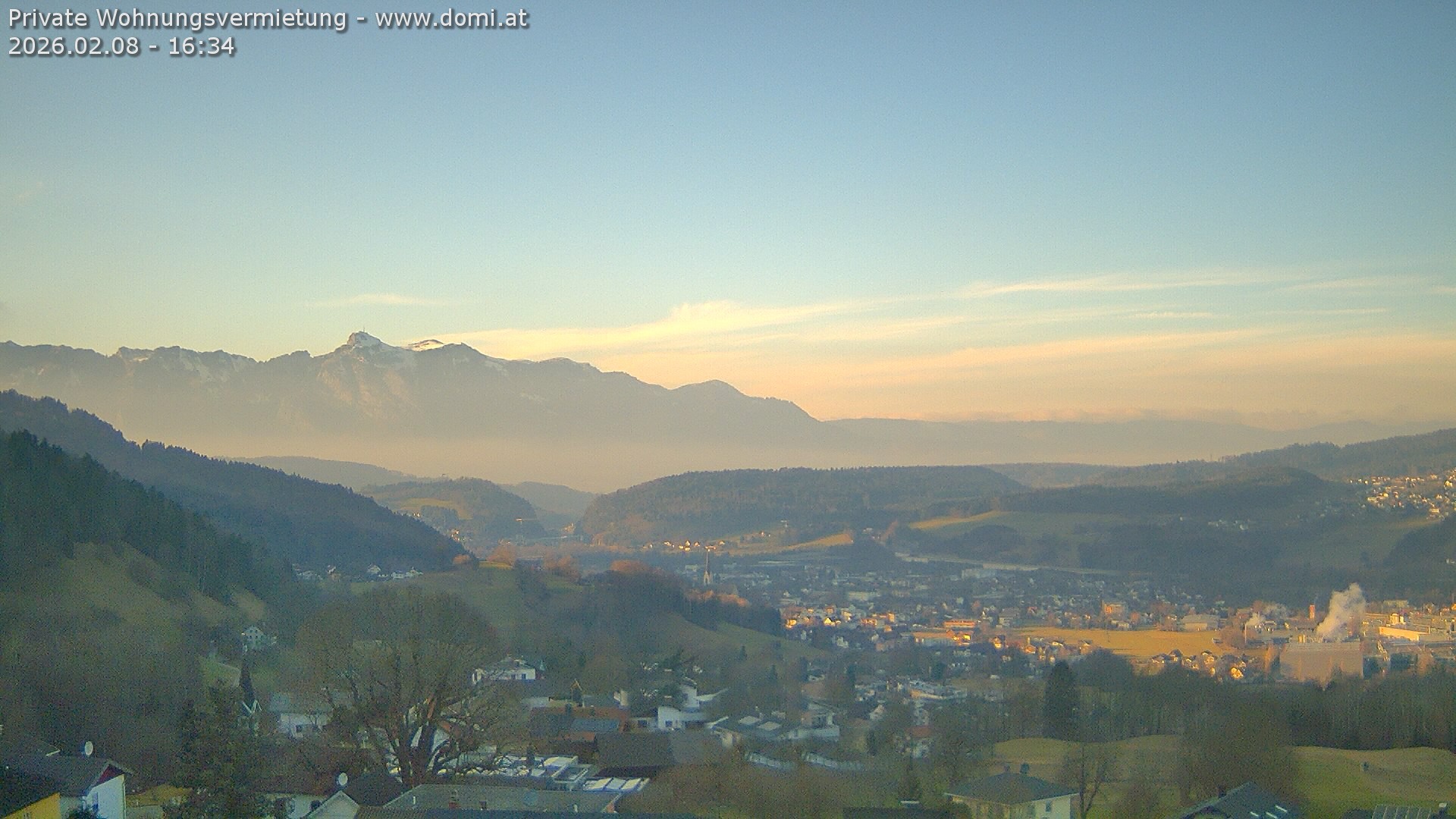 Archiv Foto Webcam Ausblick von Gampelün bei Frastanz