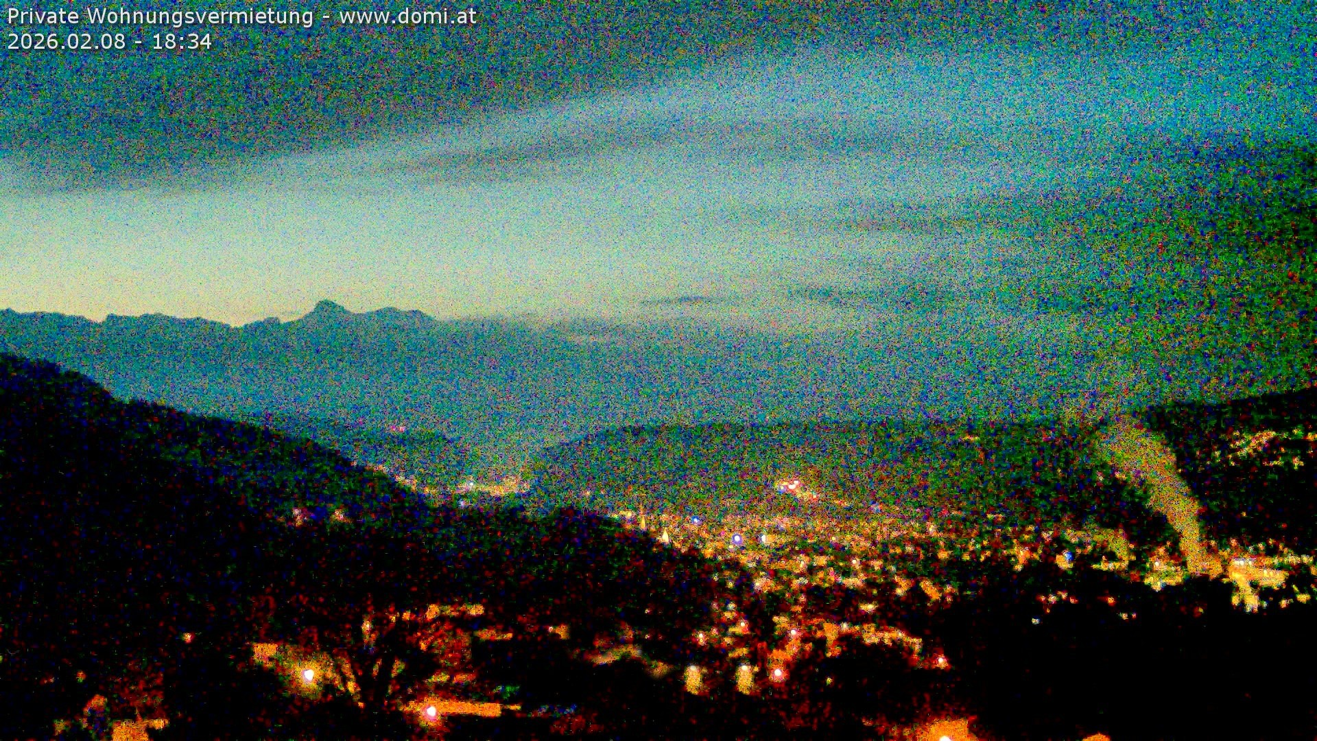 Archiv Foto Webcam Ausblick von Gampelün bei Frastanz