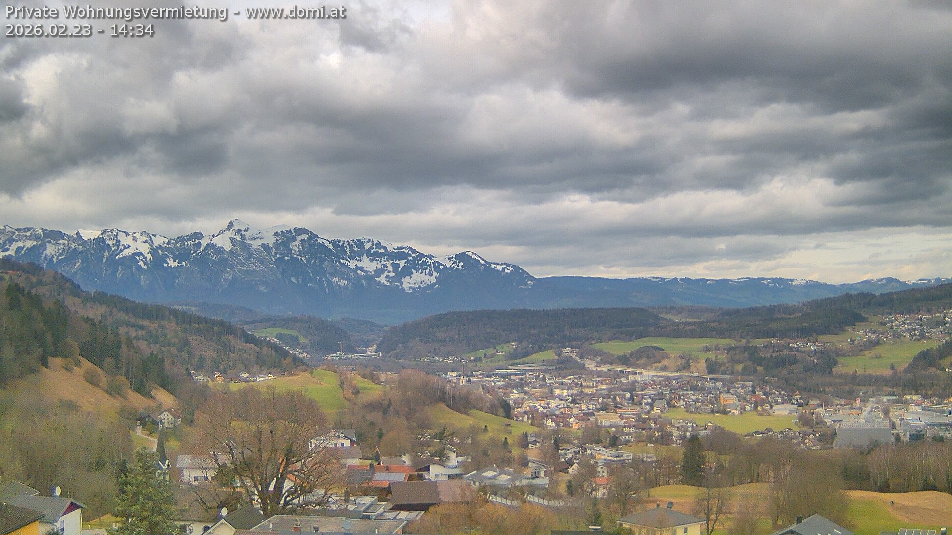 Archiv Foto Webcam Ausblick von Gampelün bei Frastanz