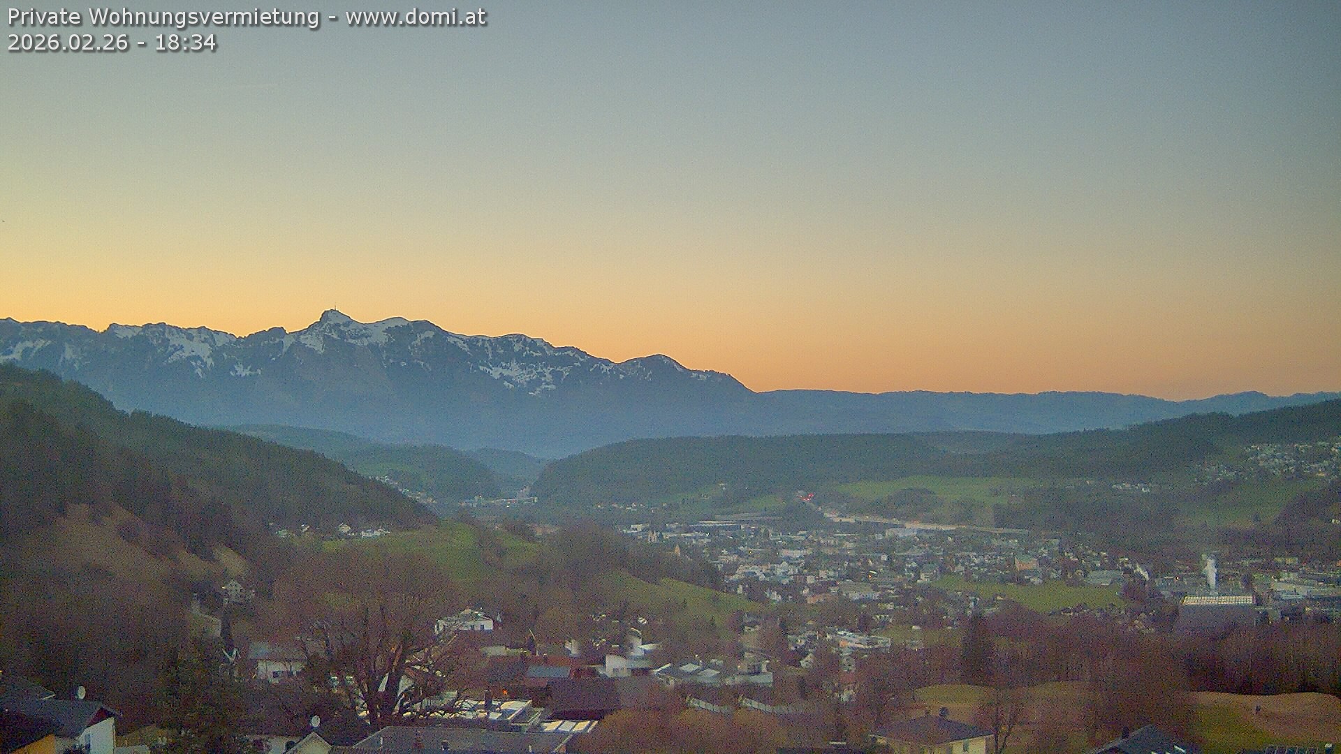 Archiv Foto Webcam Ausblick von Gampelün bei Frastanz