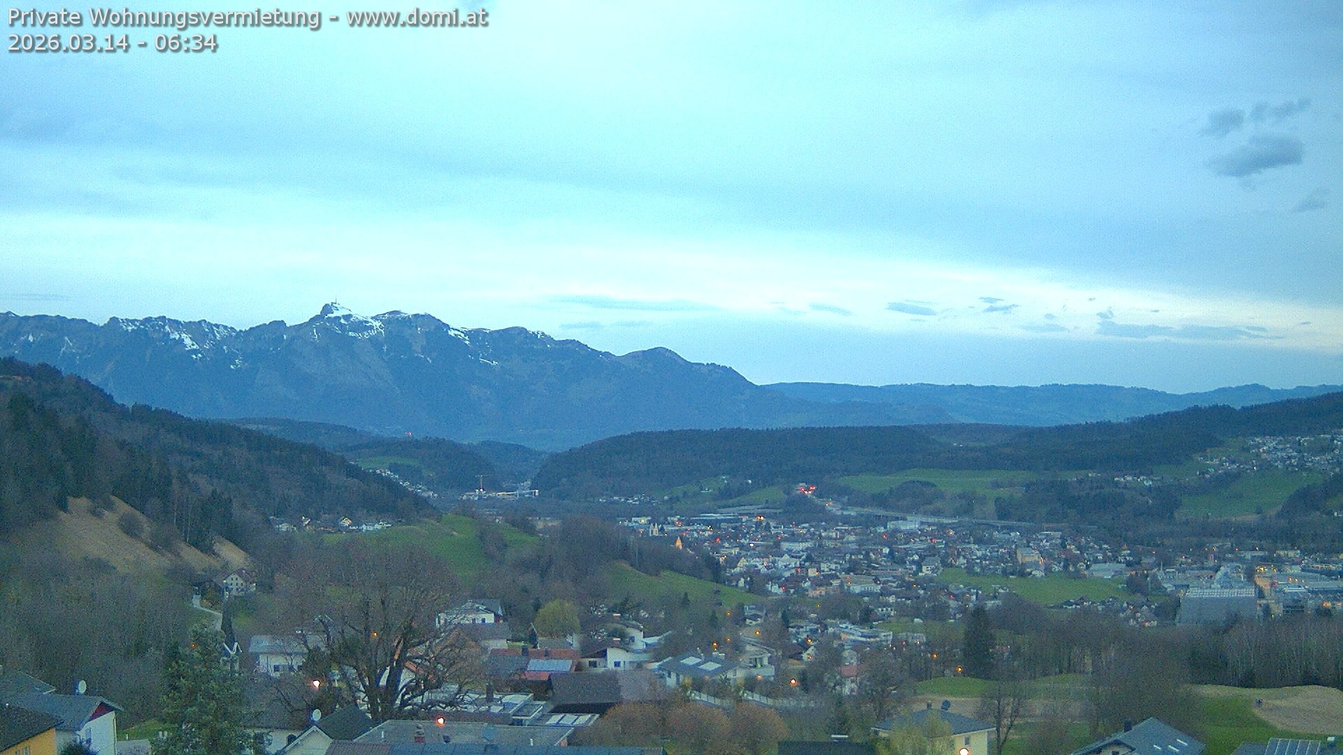 Archiv Foto Webcam Ausblick von Gampelün bei Frastanz
