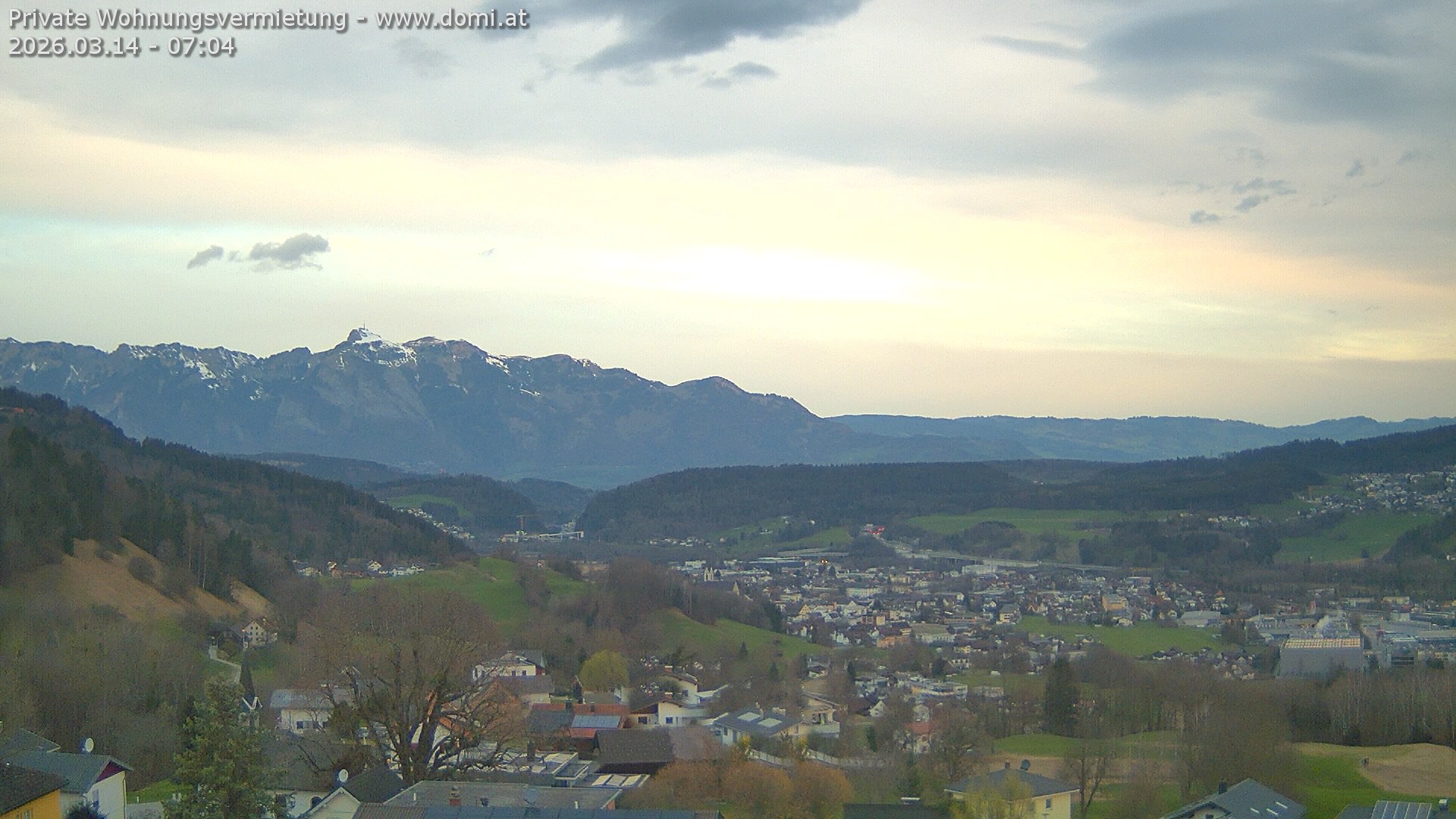 Archiv Foto Webcam Ausblick von Gampelün bei Frastanz