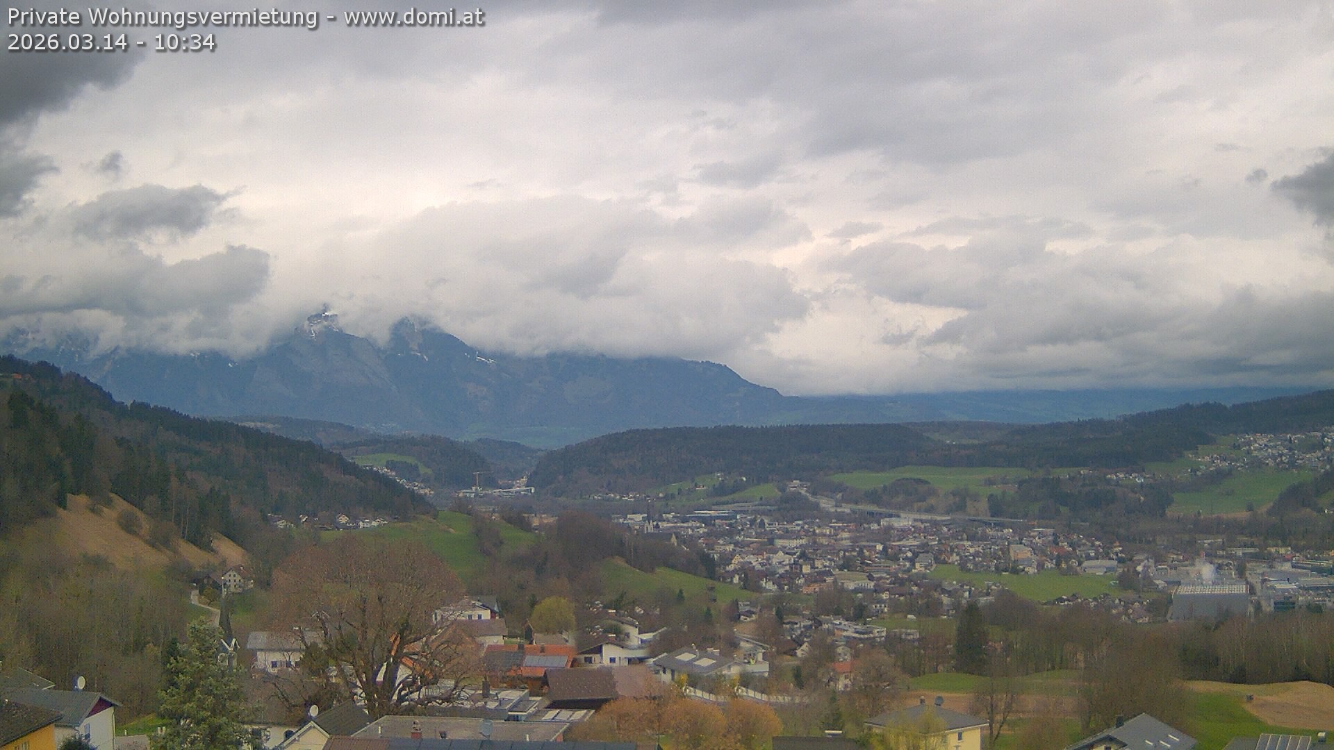 Archiv Foto Webcam Ausblick von Gampelün bei Frastanz