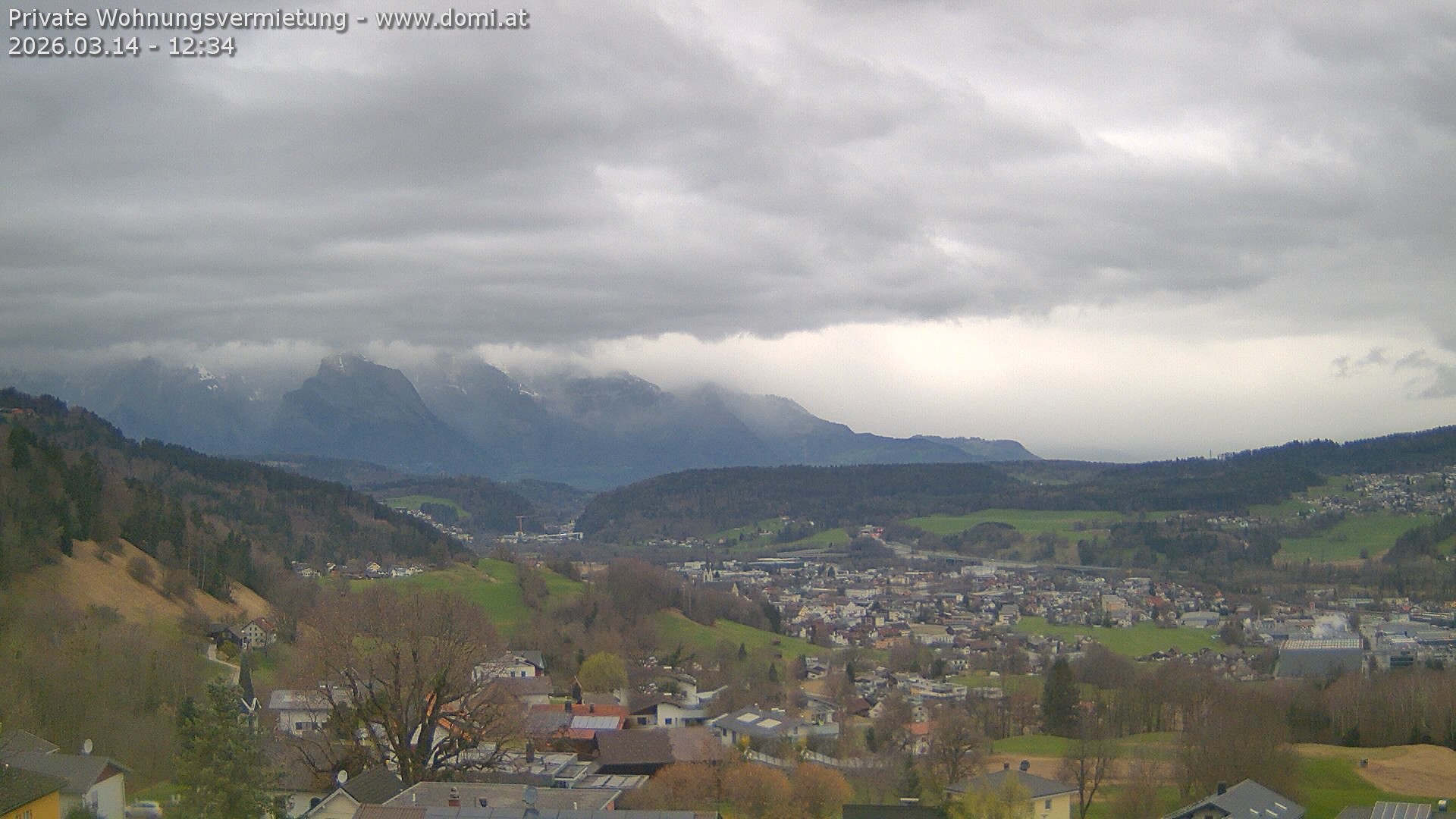Archiv Foto Webcam Ausblick von Gampelün bei Frastanz