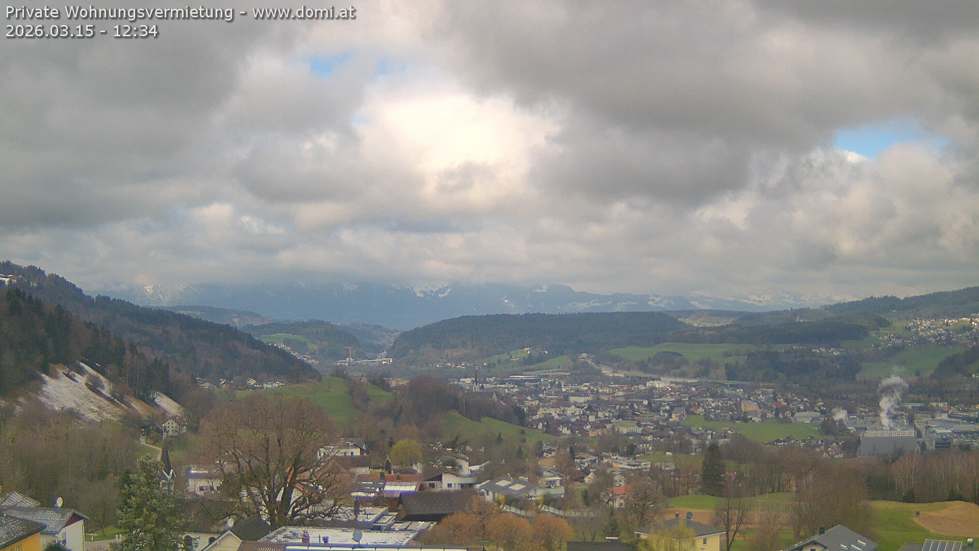 Archiv Foto Webcam Ausblick von Gampelün bei Frastanz