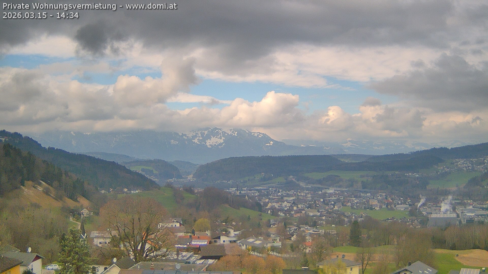 Archiv Foto Webcam Ausblick von Gampelün bei Frastanz