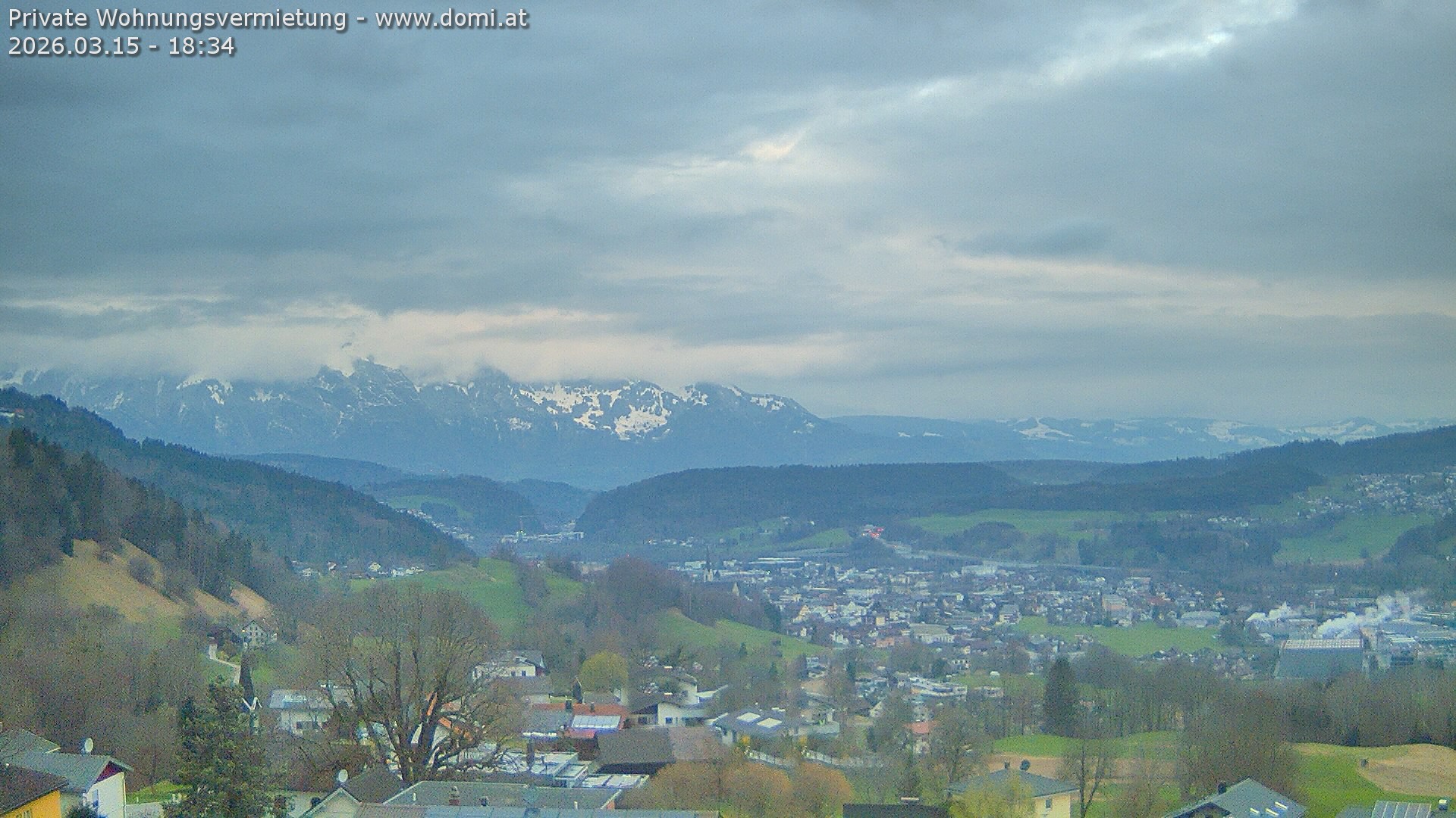 Archiv Foto Webcam Ausblick von Gampelün bei Frastanz