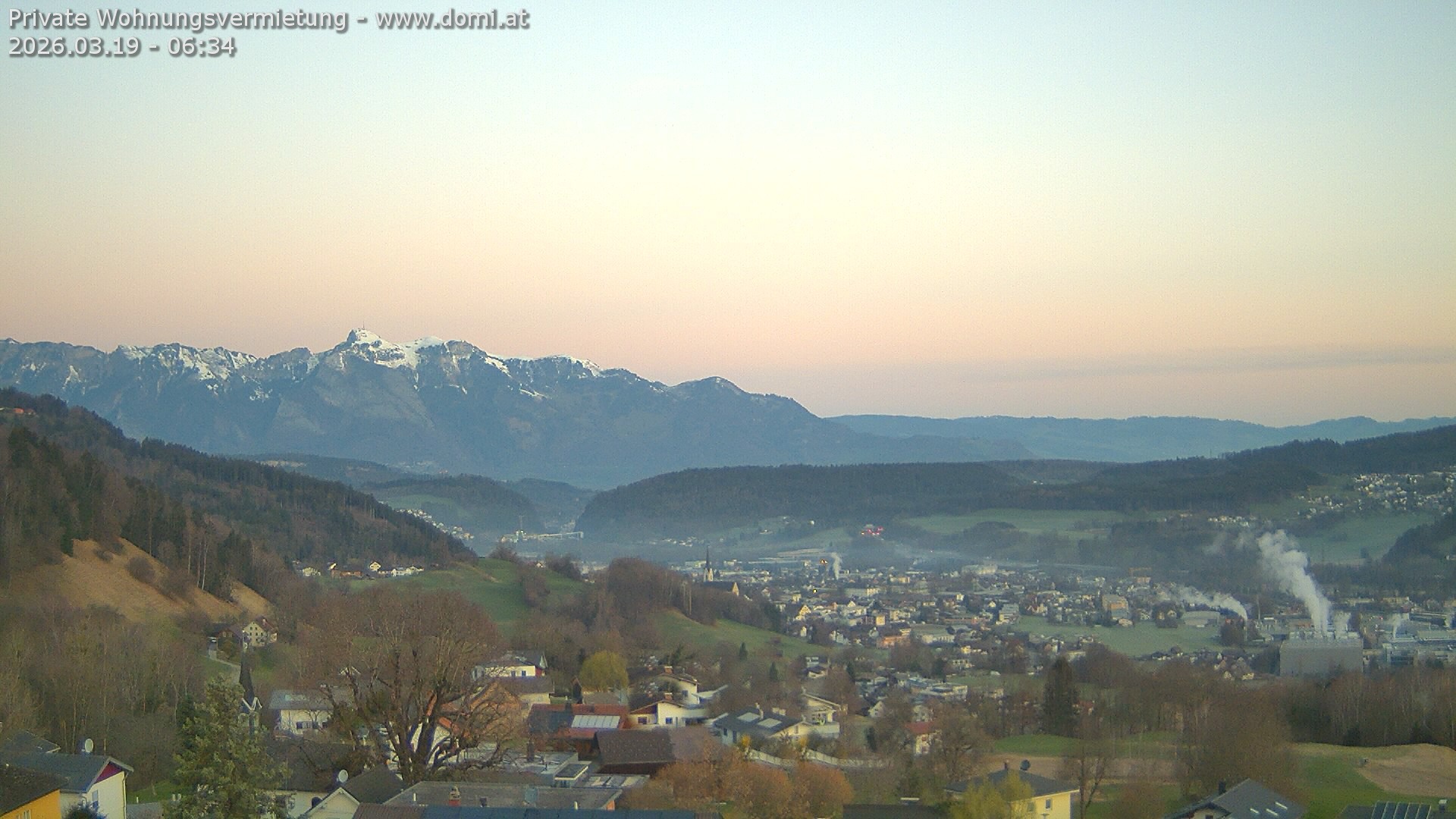 Archiv Foto Webcam Ausblick von Gampelün bei Frastanz