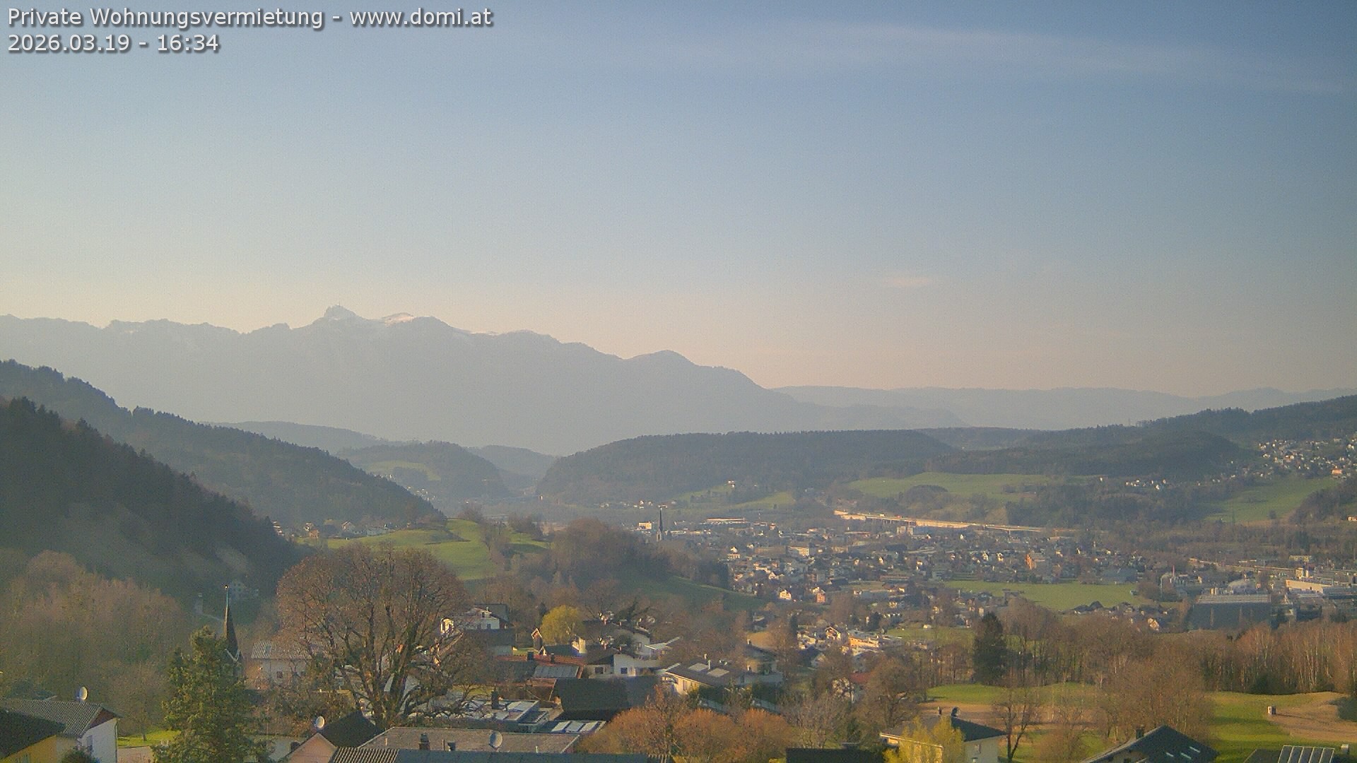 Archiv Foto Webcam Ausblick von Gampelün bei Frastanz