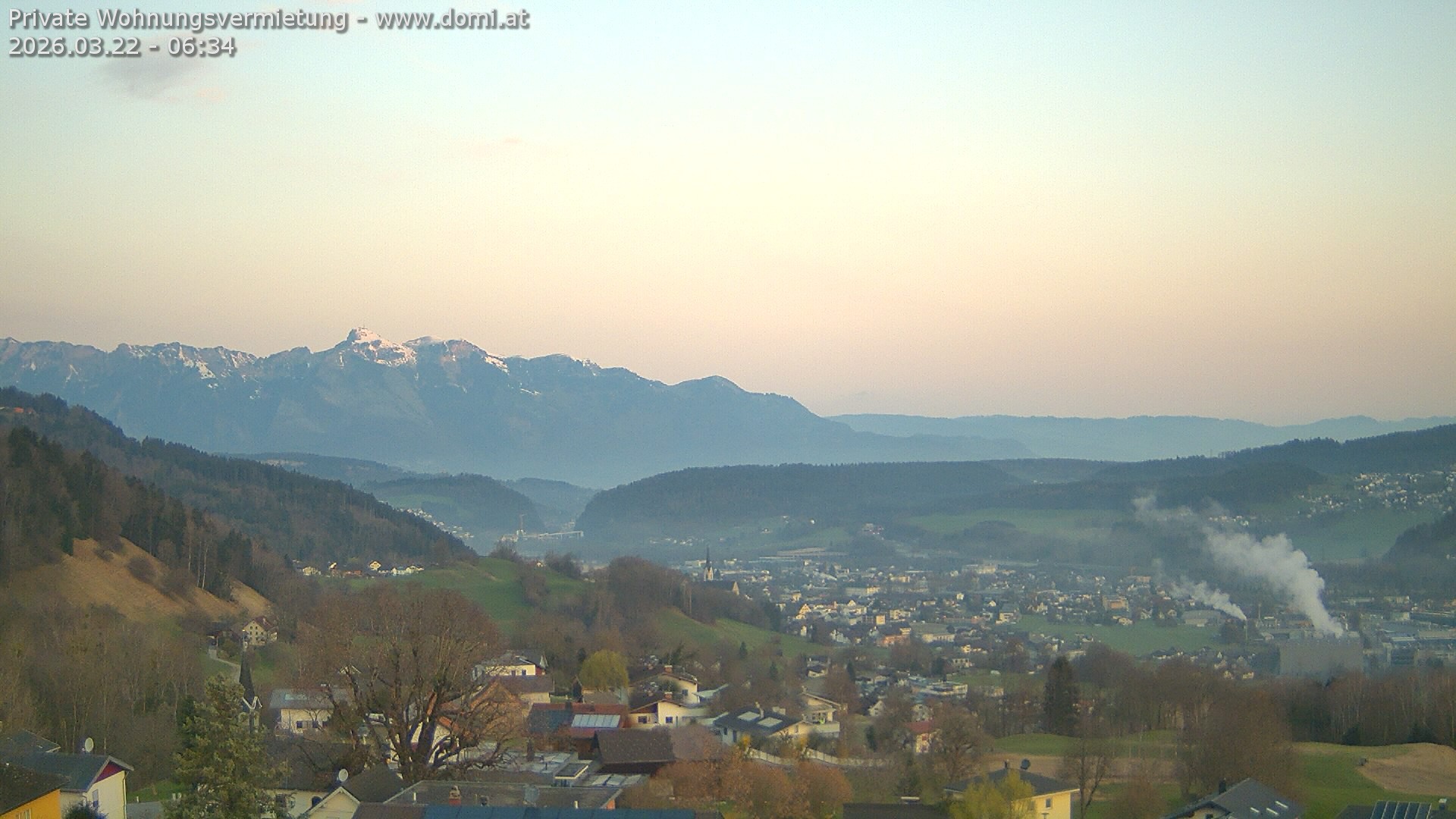 Archiv Foto Webcam Ausblick von Gampelün bei Frastanz