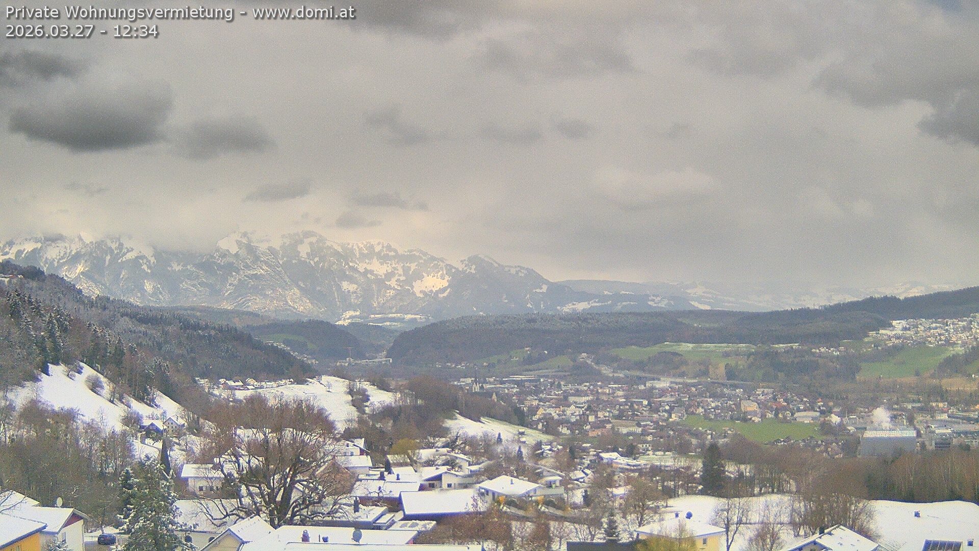 Archived image Webcam View from Gampelün in Frastanz