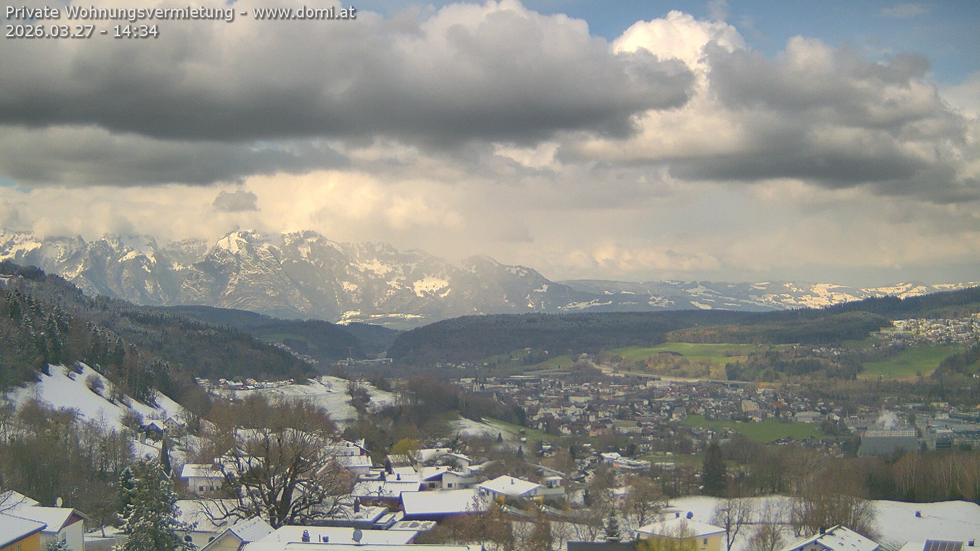 Archived image Webcam View from Gampelün in Frastanz