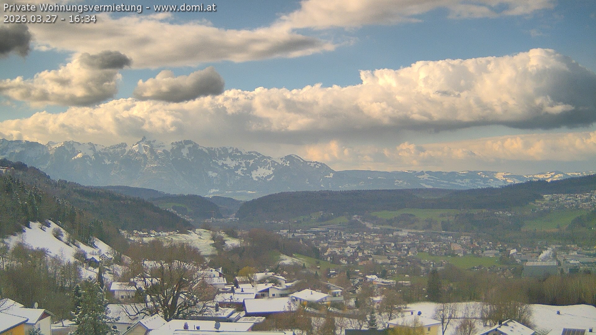 Archived image Webcam View from Gampelün in Frastanz