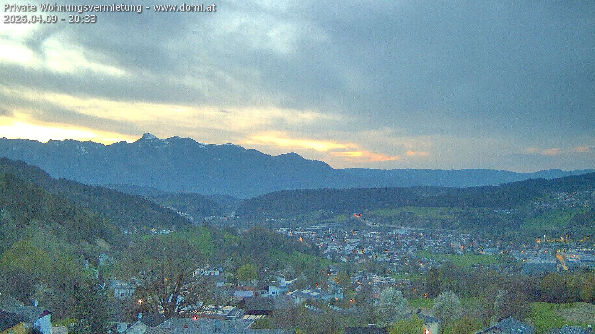 Archived image Webcam View from Gampelün in Frastanz