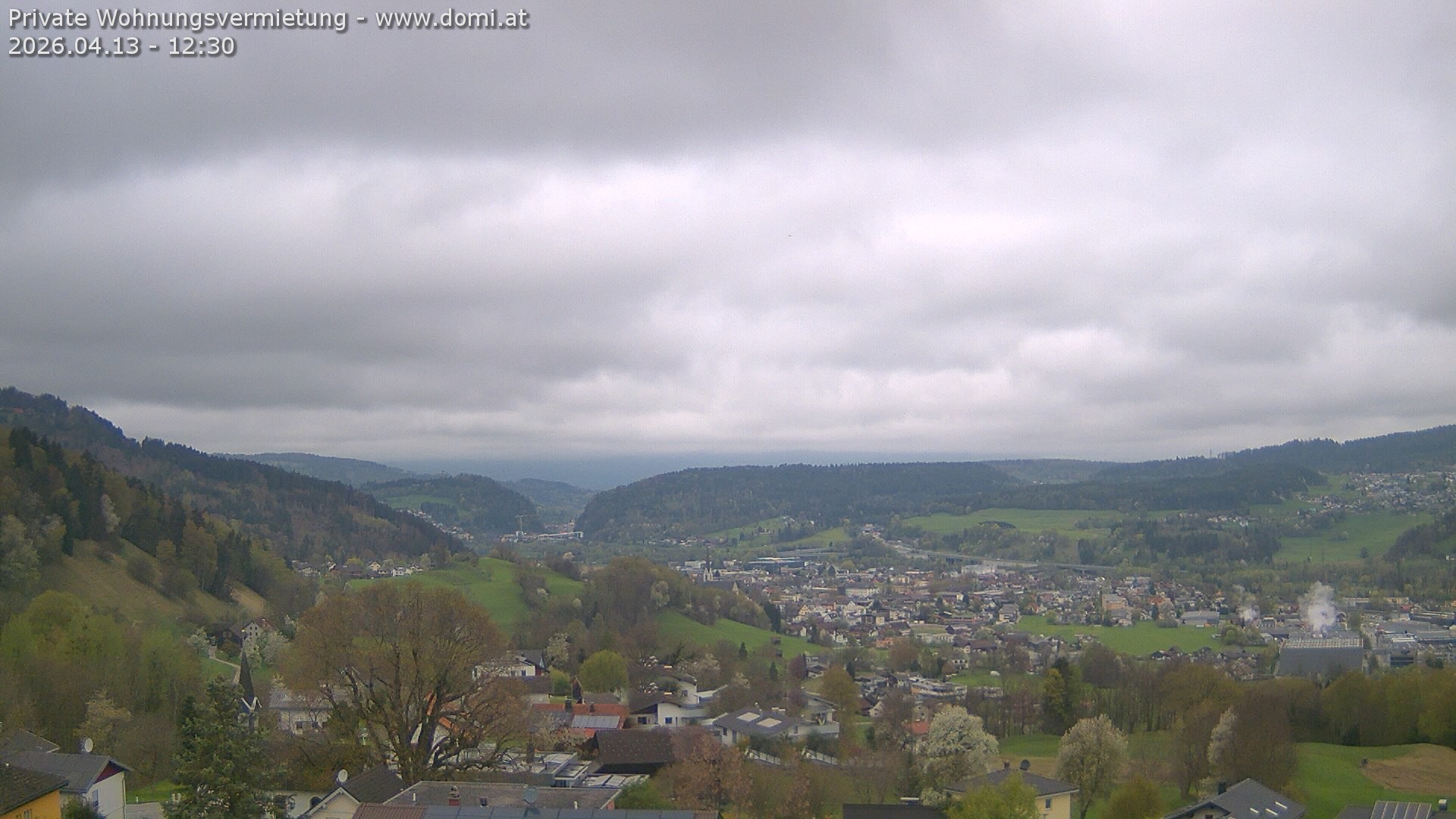 Archived image Webcam View from Gampelün in Frastanz