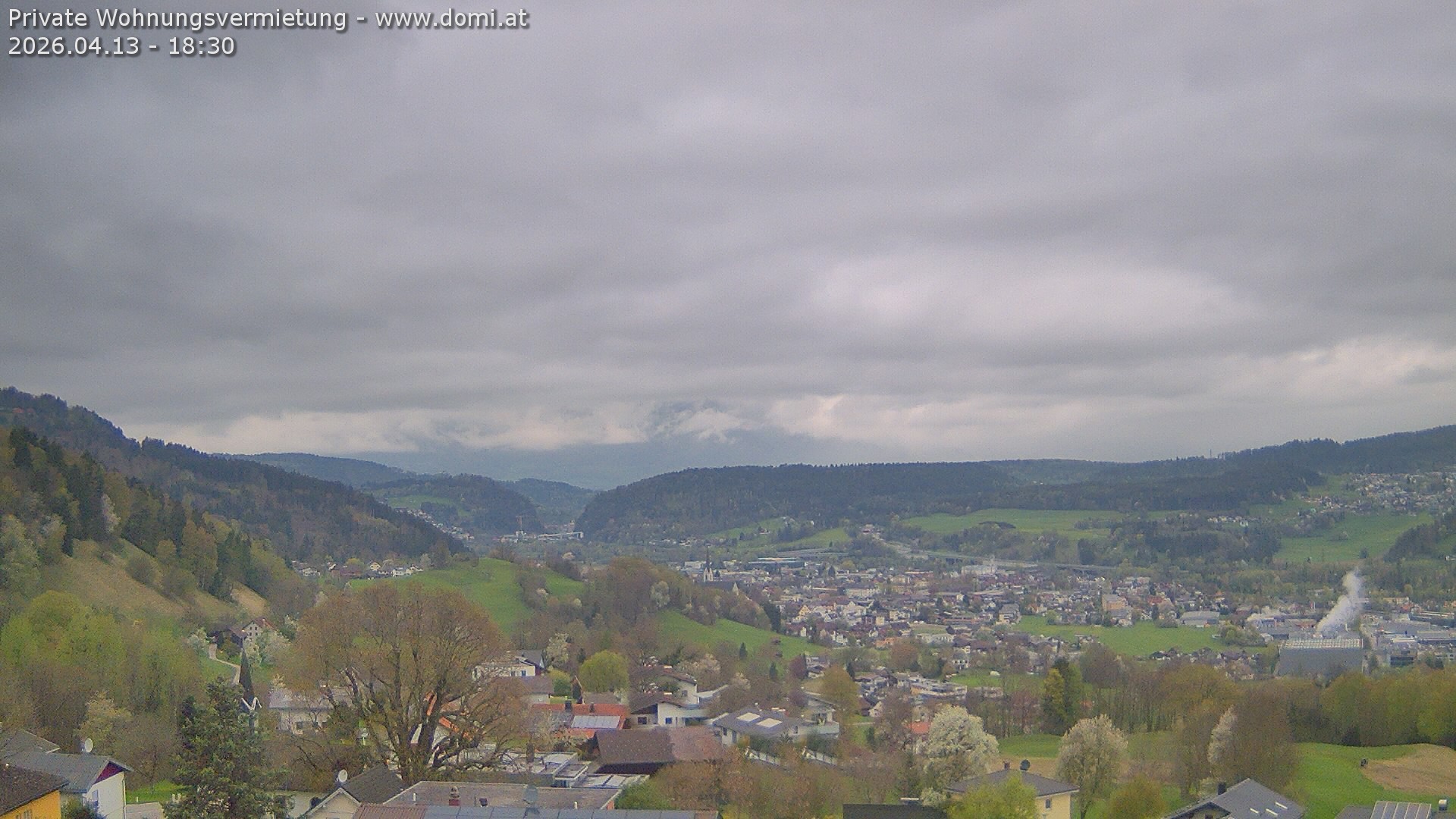Archived image Webcam View from Gampelün in Frastanz
