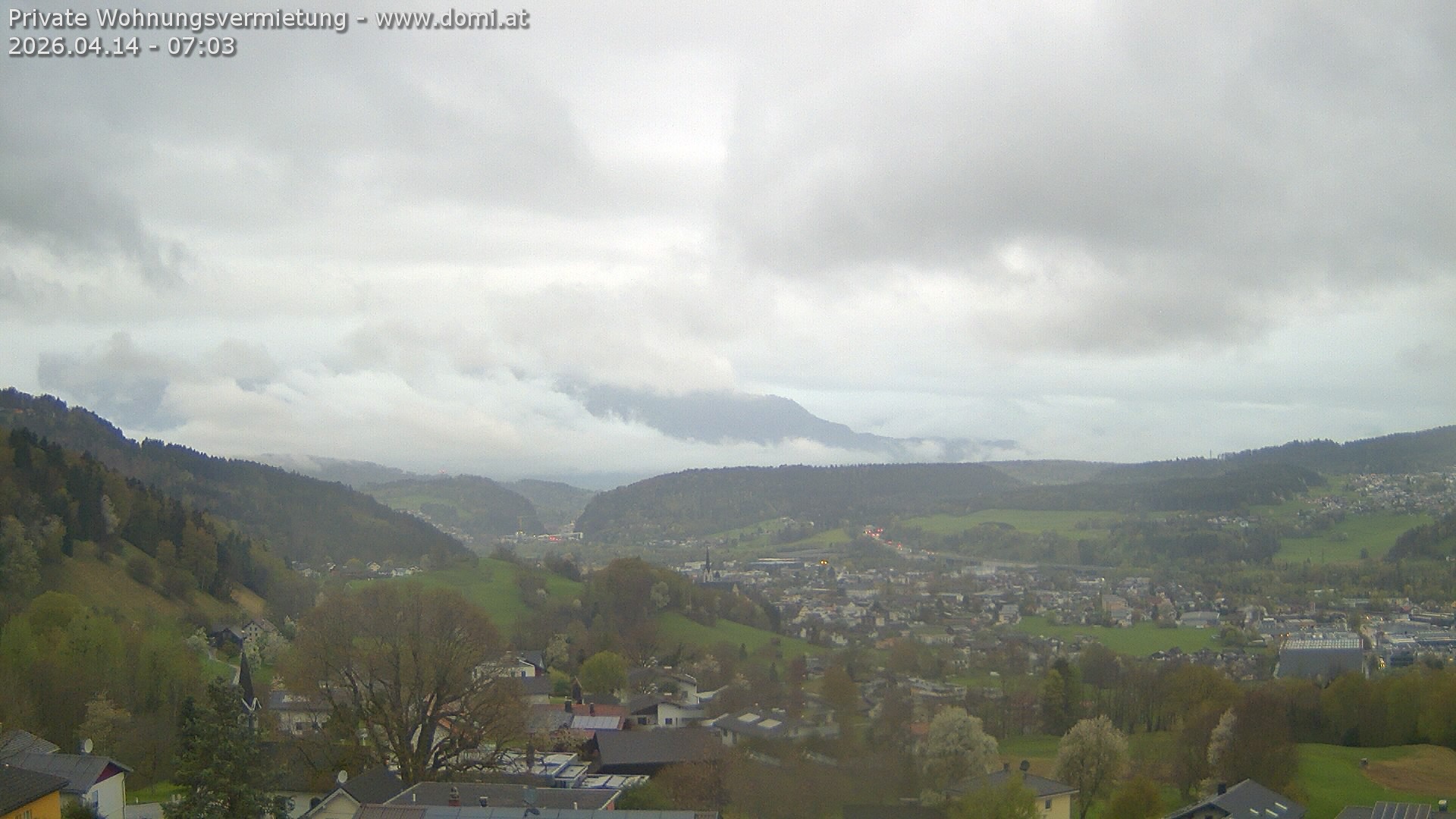 Archived image Webcam View from Gampelün in Frastanz