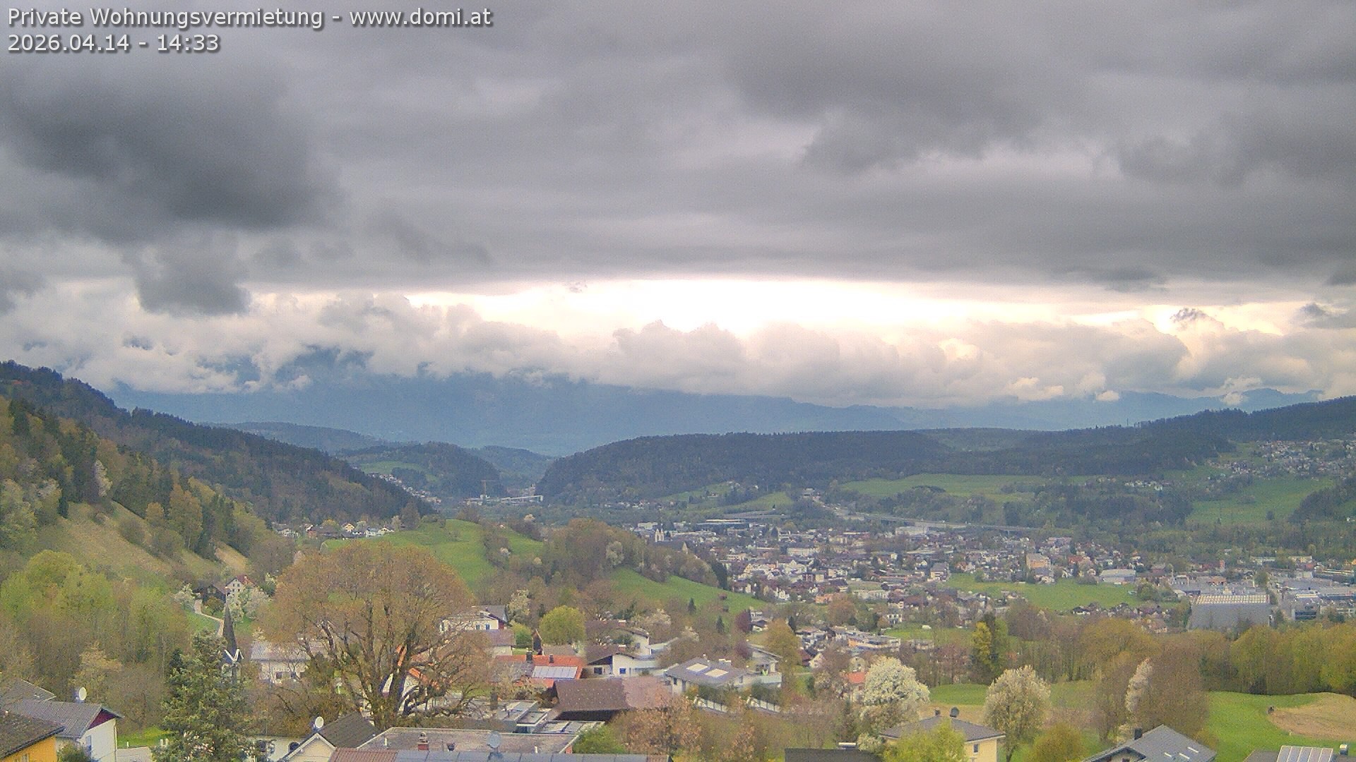 Archived image Webcam View from Gampelün in Frastanz